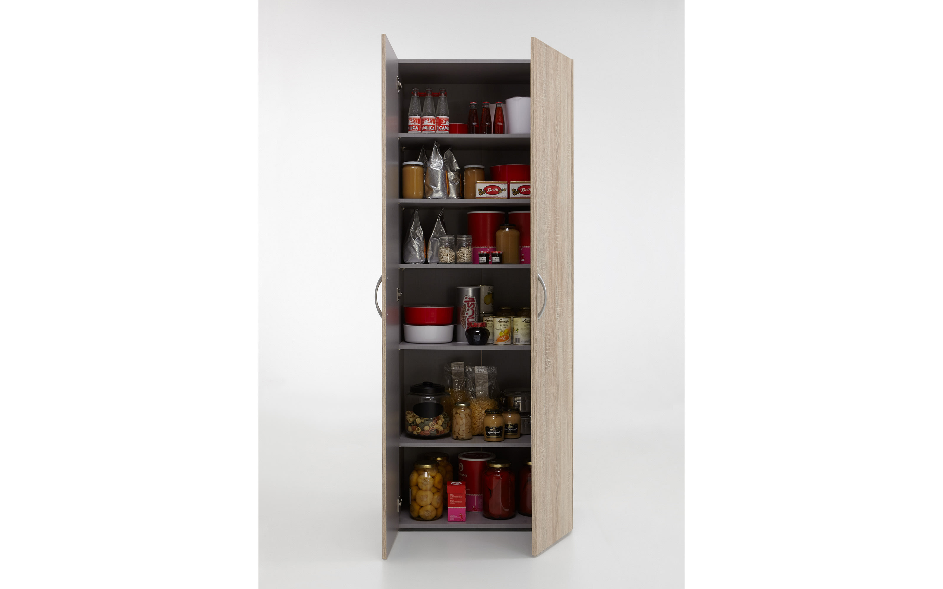 Schrank 657 Multiraumkonzept, Eiche-Nachbildung, 70 x 185 cm