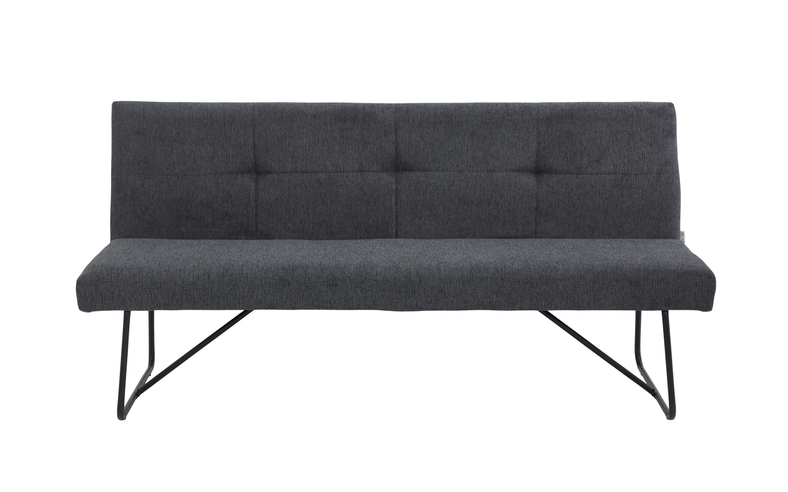 Sitzbank Kumba, anthrazit/schwarz 