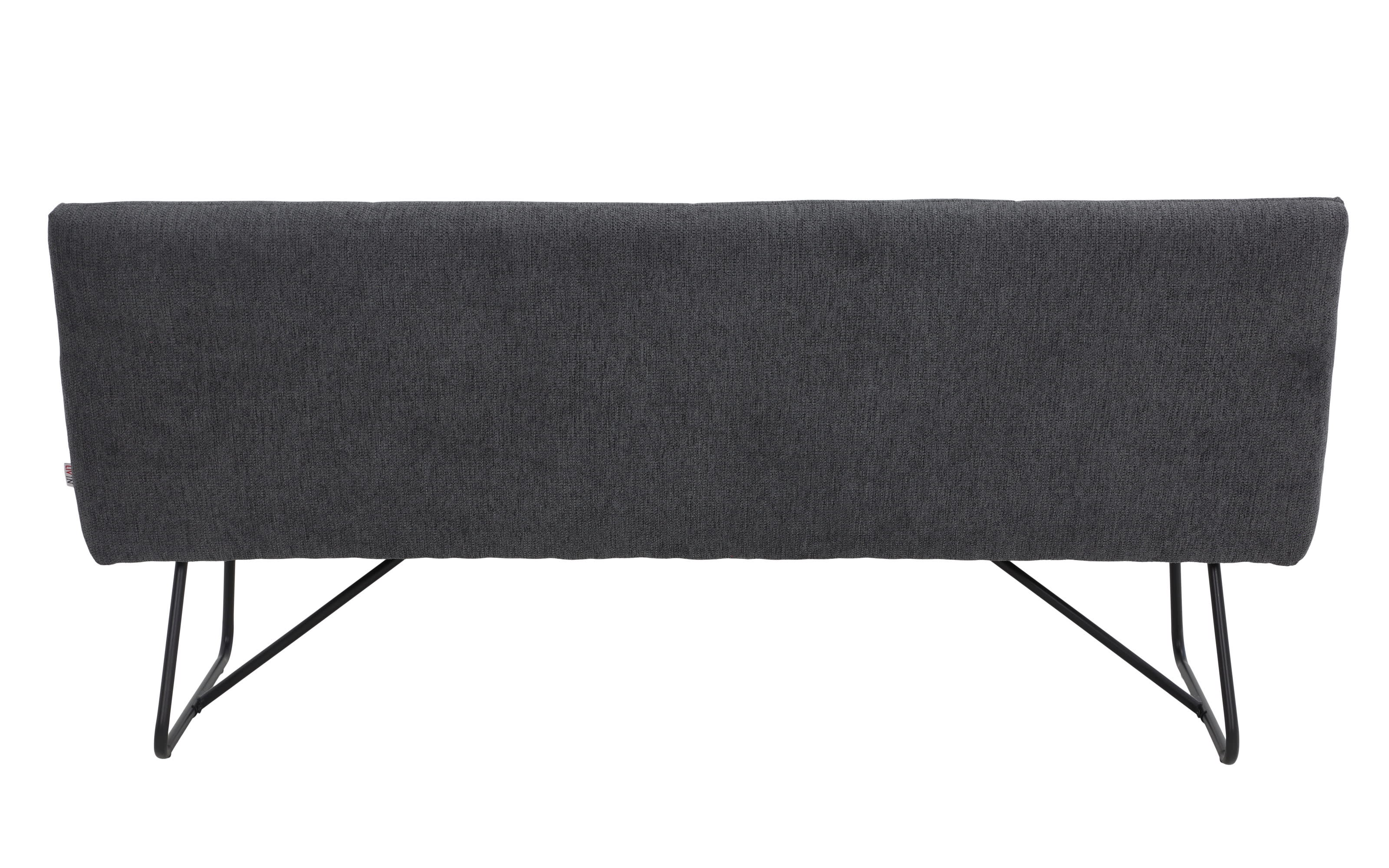 Sitzbank Kumba, anthrazit/schwarz 