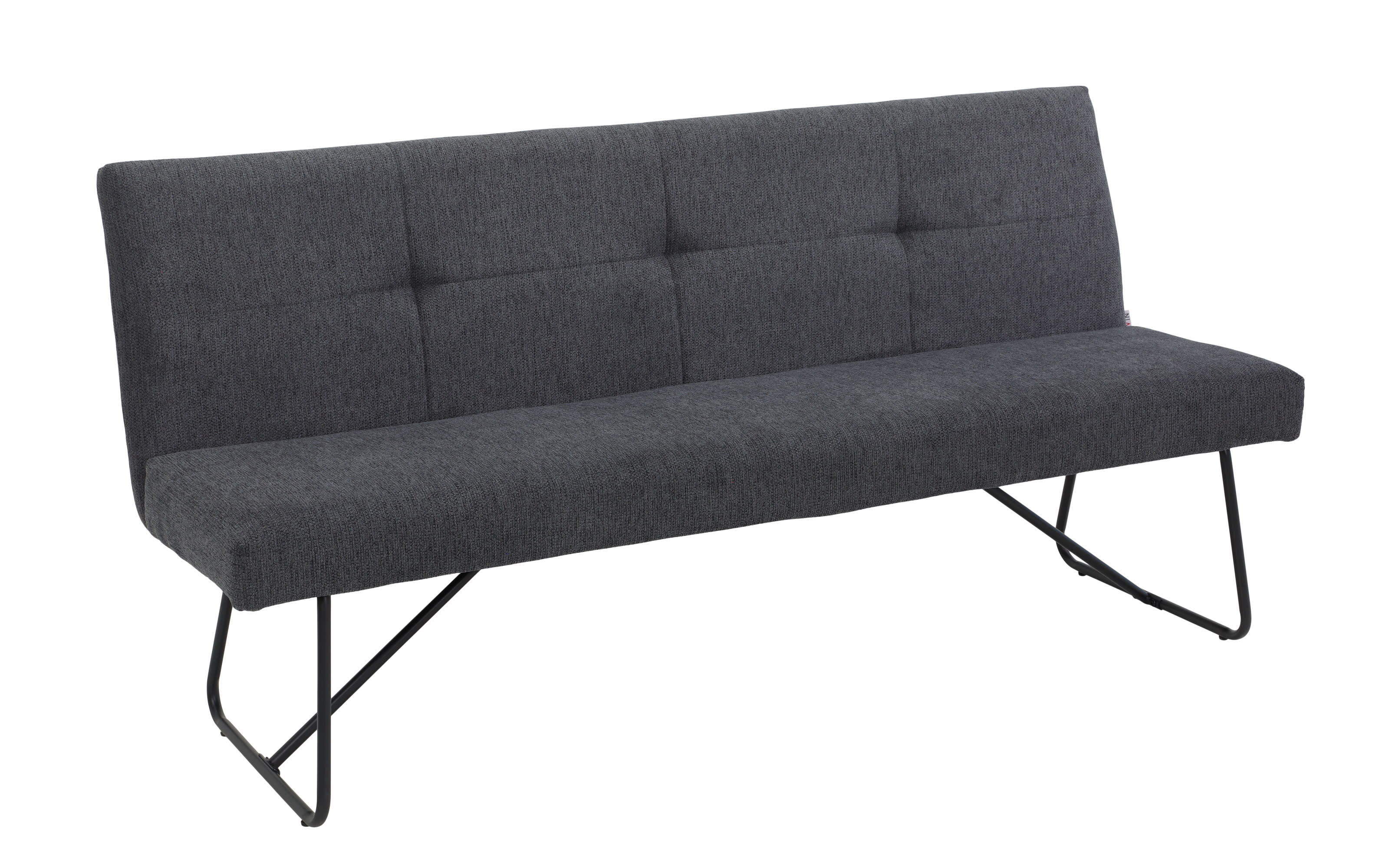 Sitzbank Kumba, anthrazit/schwarz 