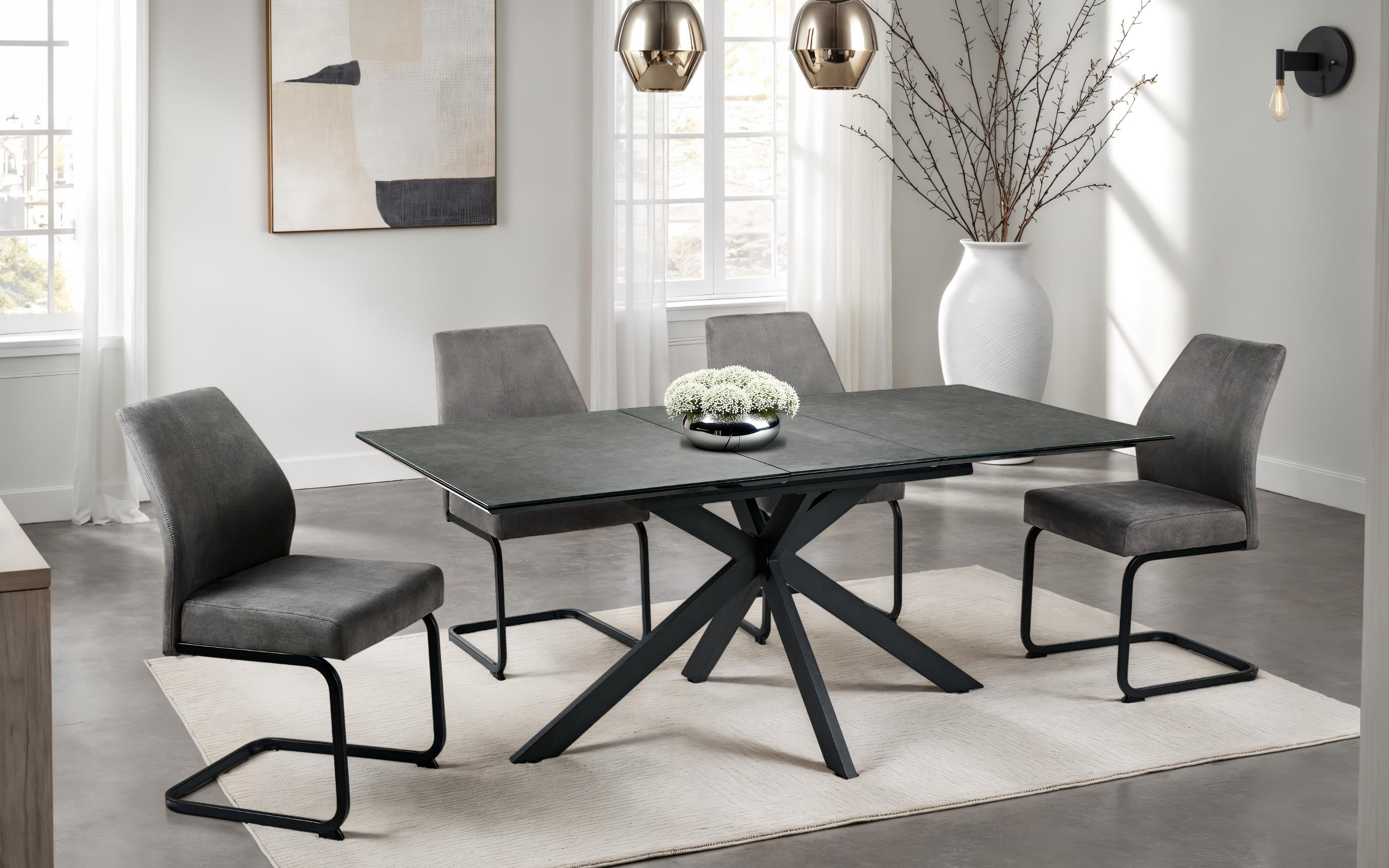 Schwingstuhl Neptun S, anthrazit