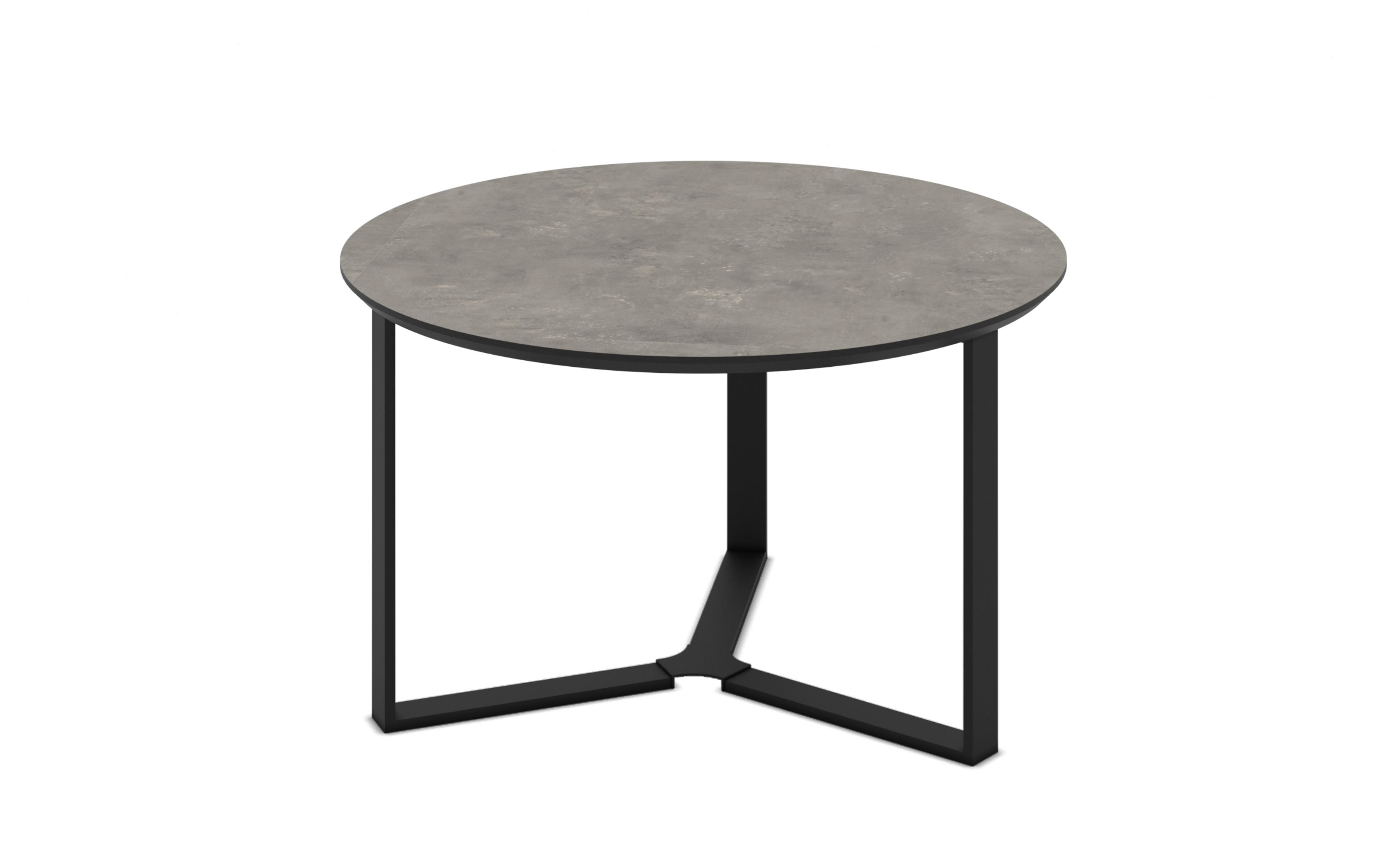 Couchtisch Massa CT, Beton-Nachbildung/dunkelgrau