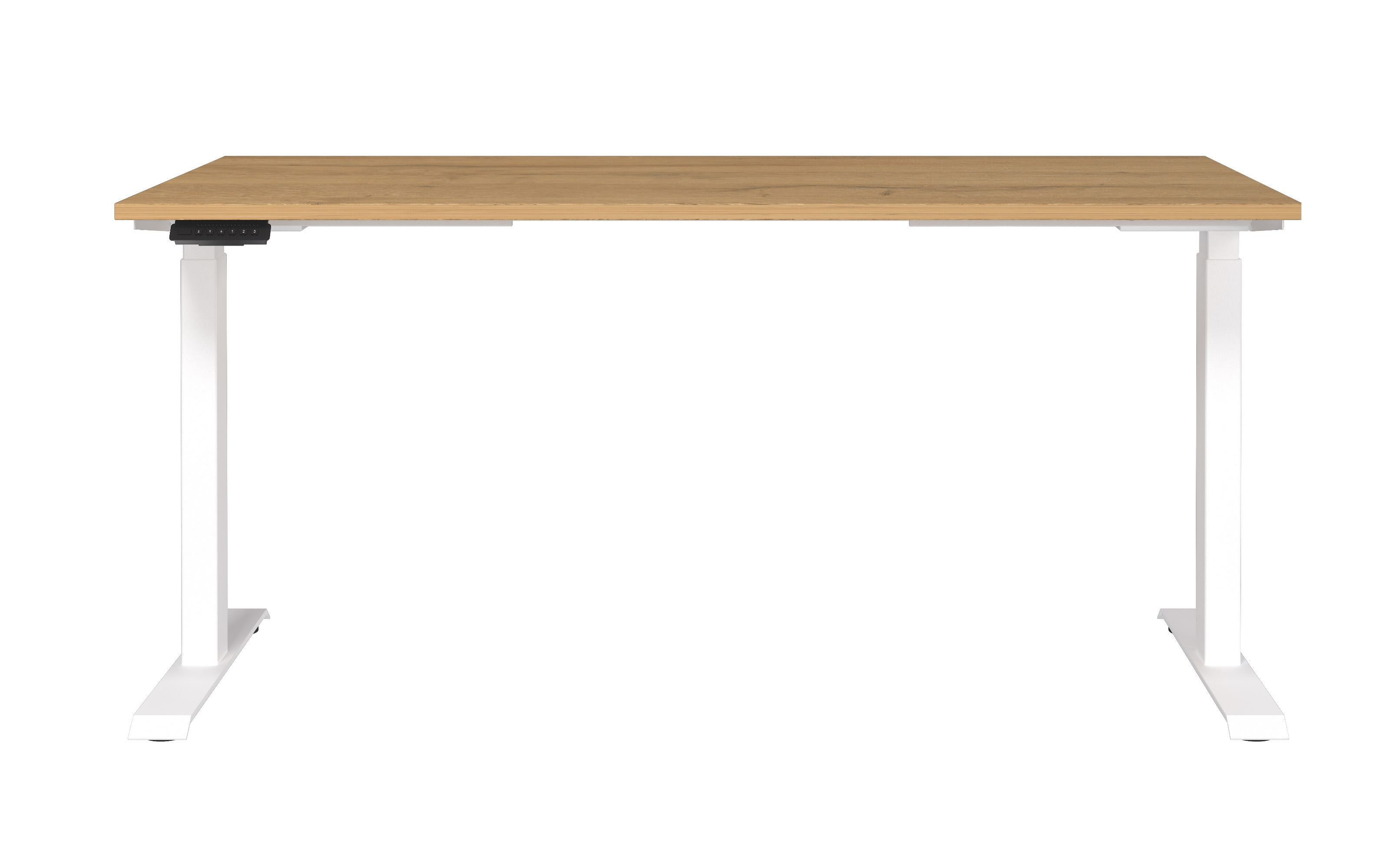 Schreibtisch GW-JET, Grandson-Eiche-Nachbildung/weiß