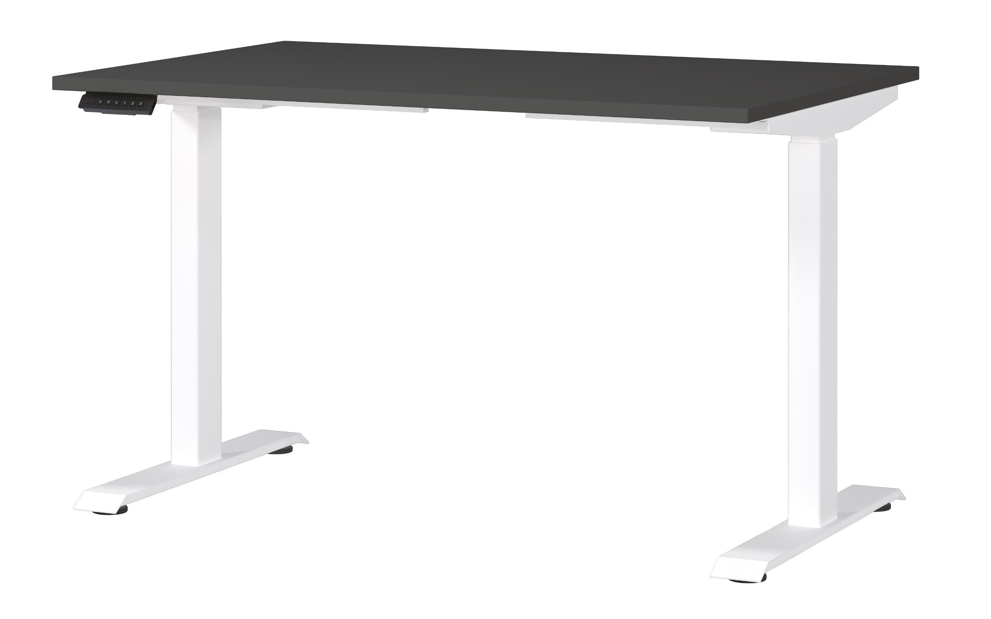 Schreibtisch GW-JET, graphit/weiß