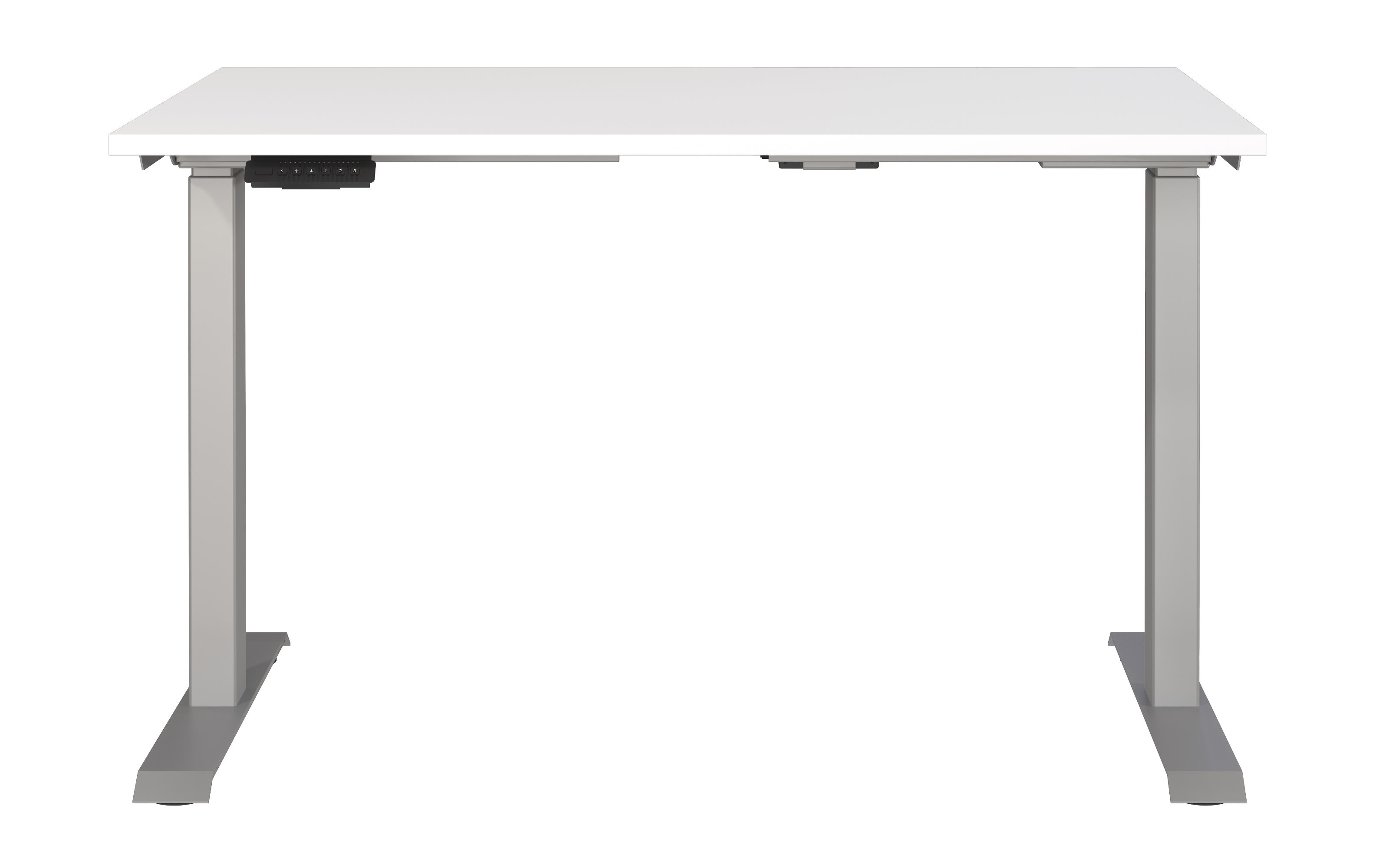 Schreibtisch GW-JET, weiß/silber