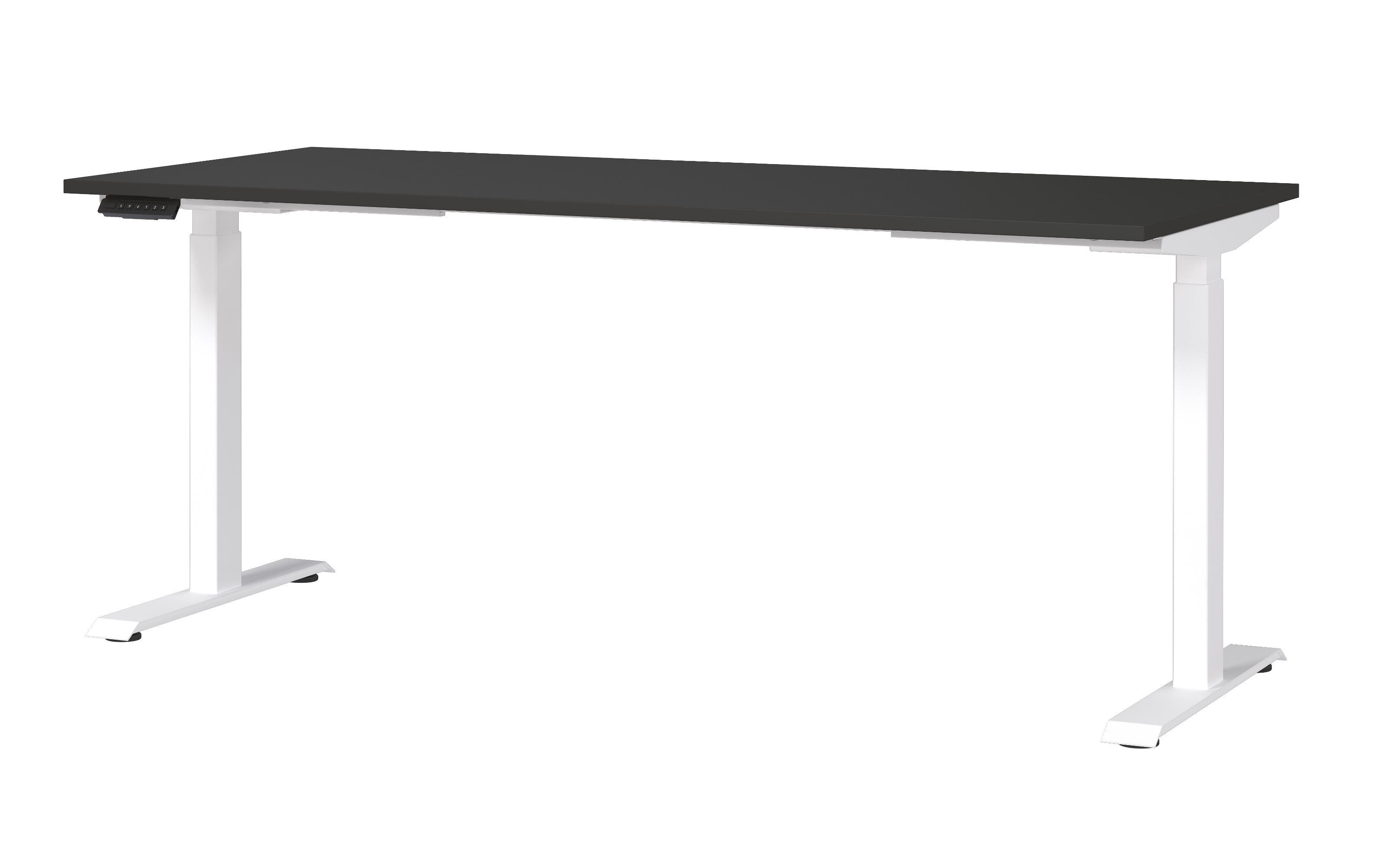 Schreibtisch GW-JET, graphit/weiß