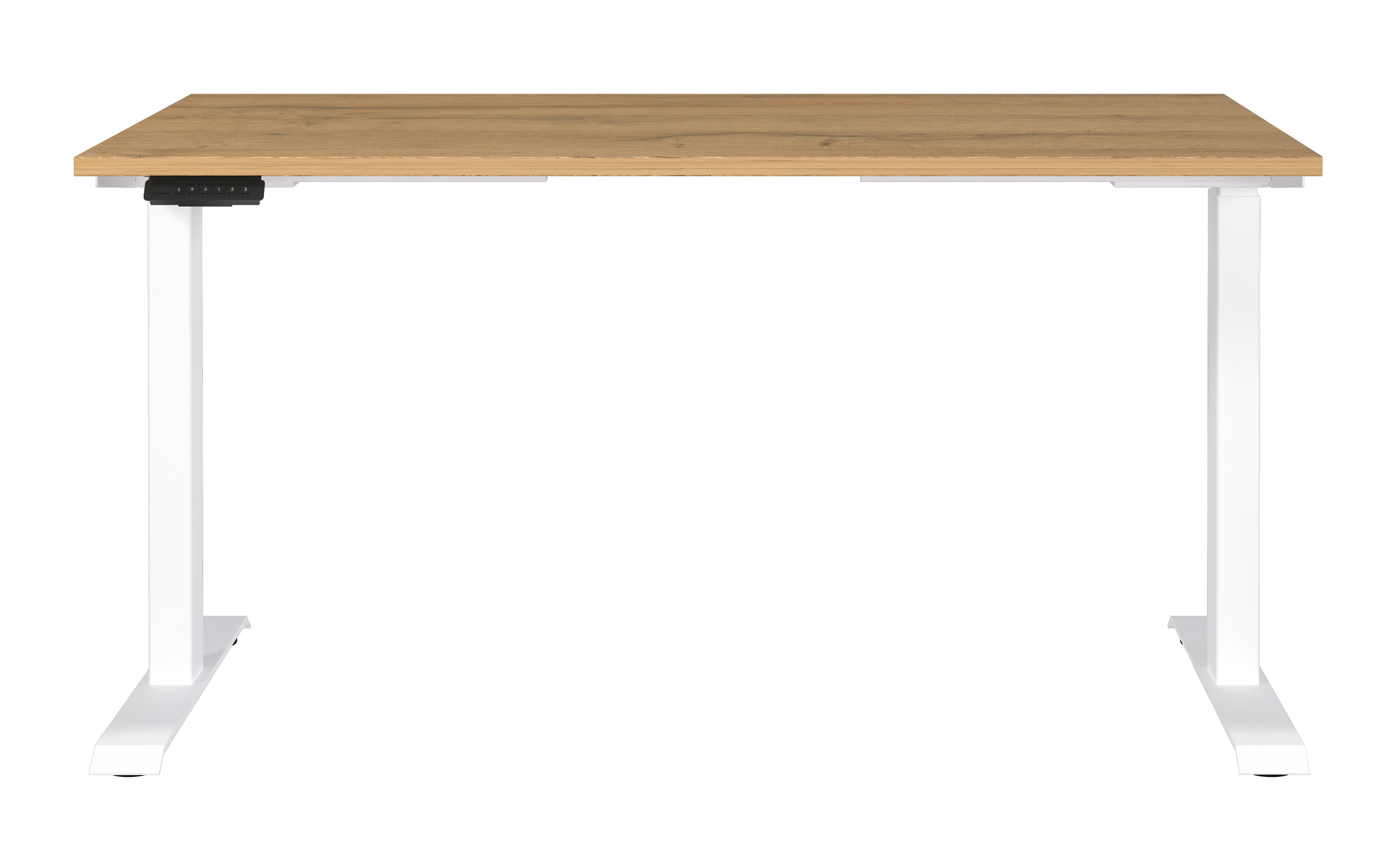 Schreibtisch GW-JET, Grandson-Eiche-Nachbildung/weiß