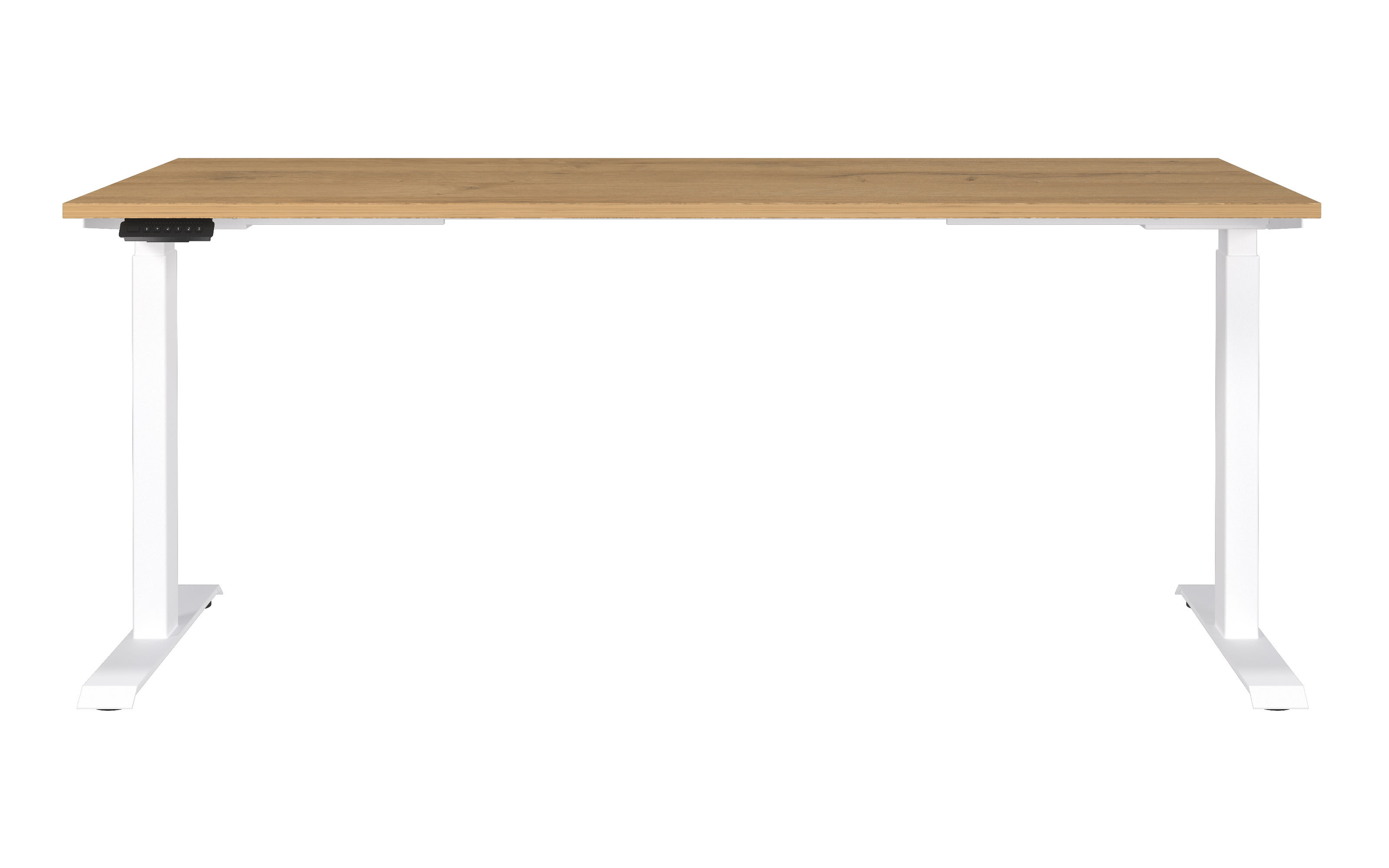 Schreibtisch GW-JET, Grandson-Eiche-Nachbildung/weiß