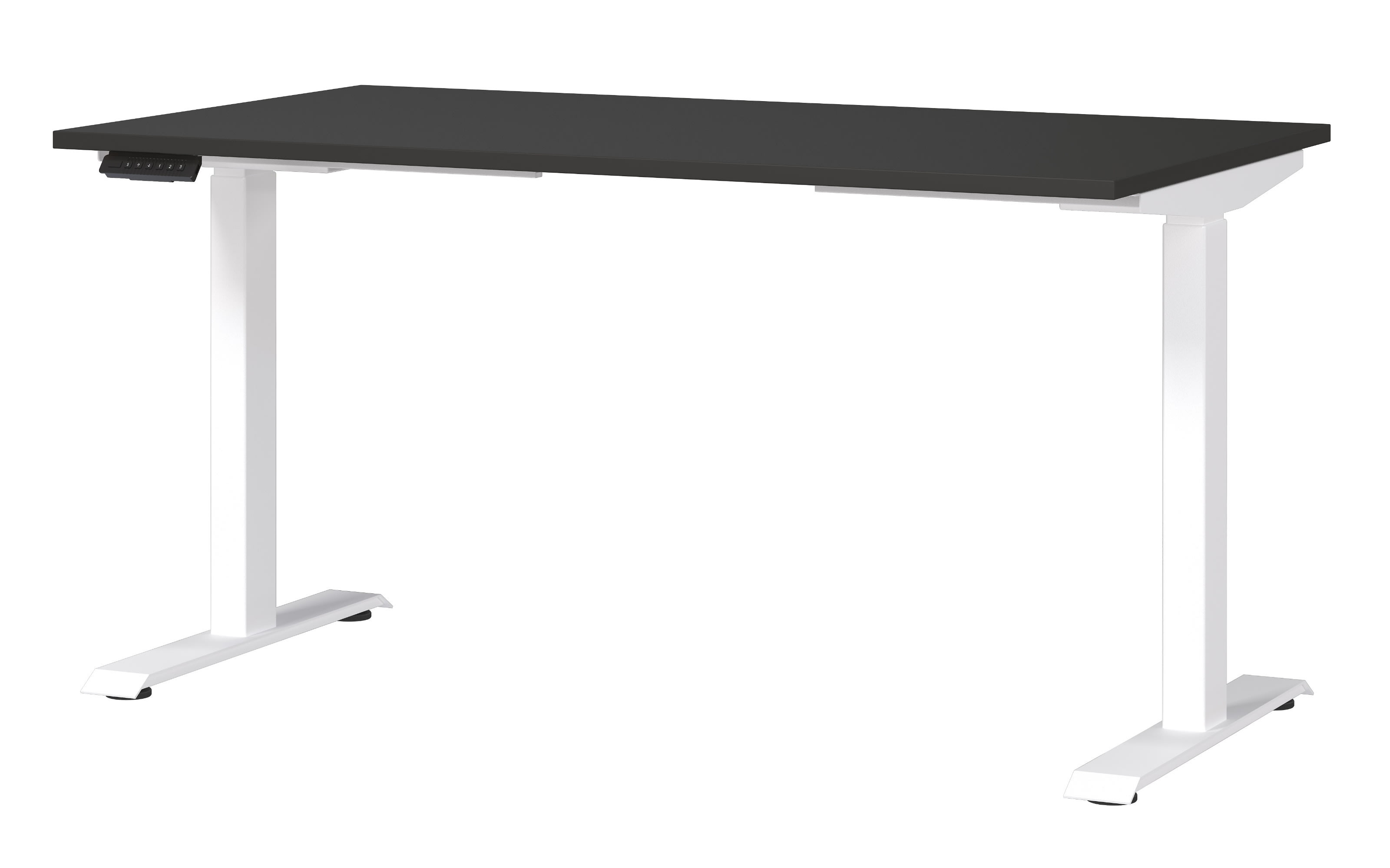 Schreibtisch GW-JET, graphit/weiß