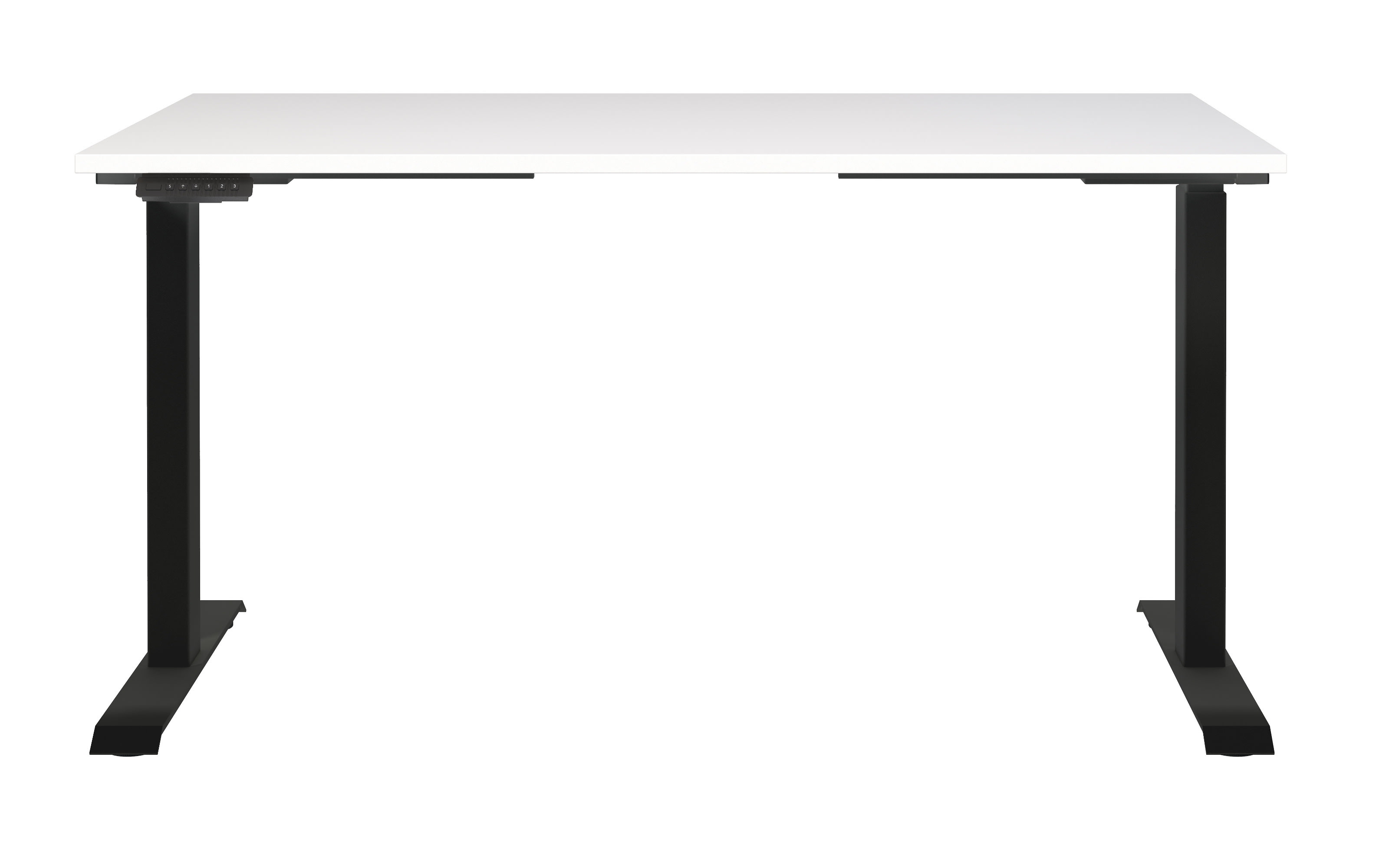 Schreibtisch GW-JET, weiß/schwarz