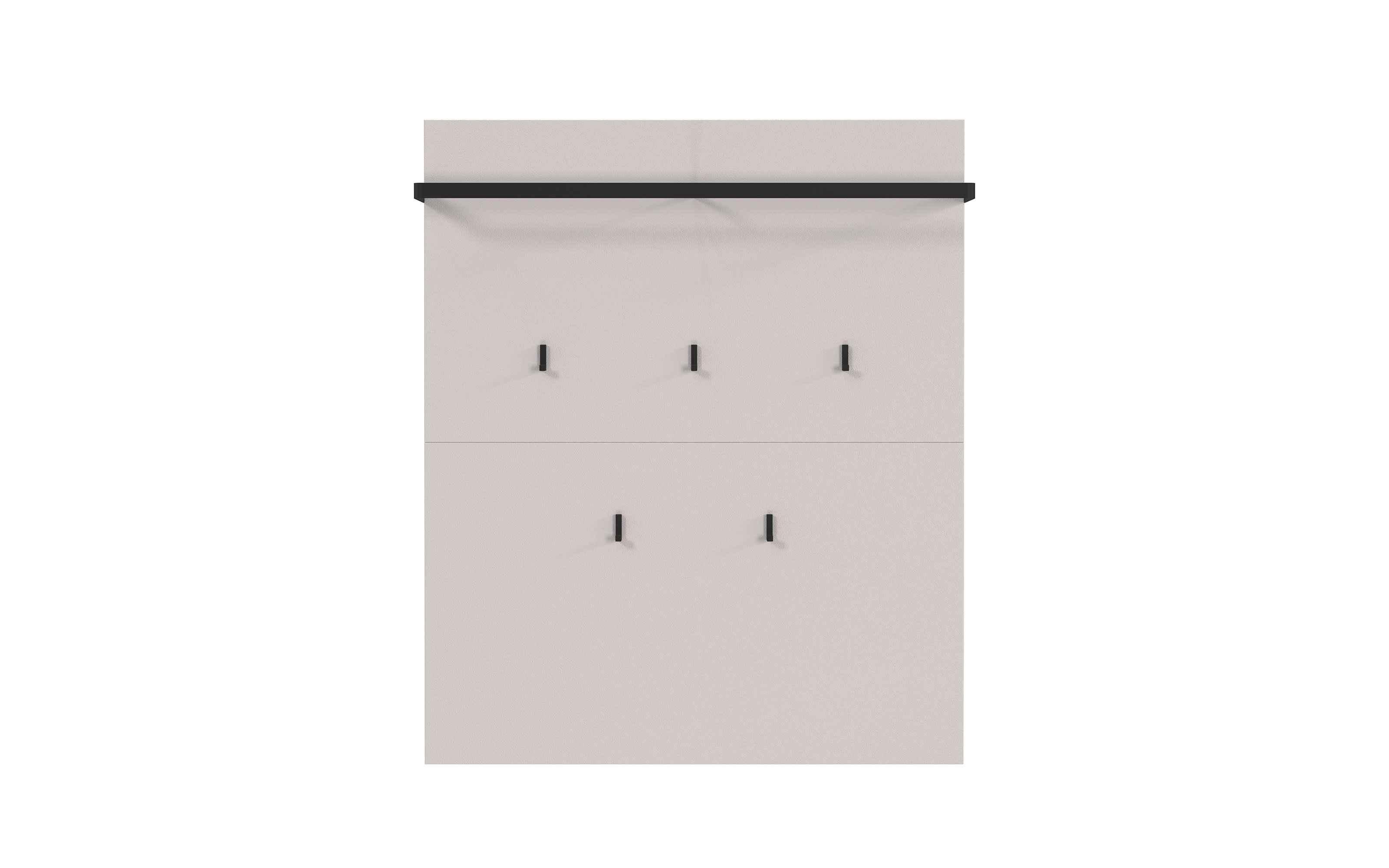 Garderobenpaneel GW-LOMENA, kaschmir