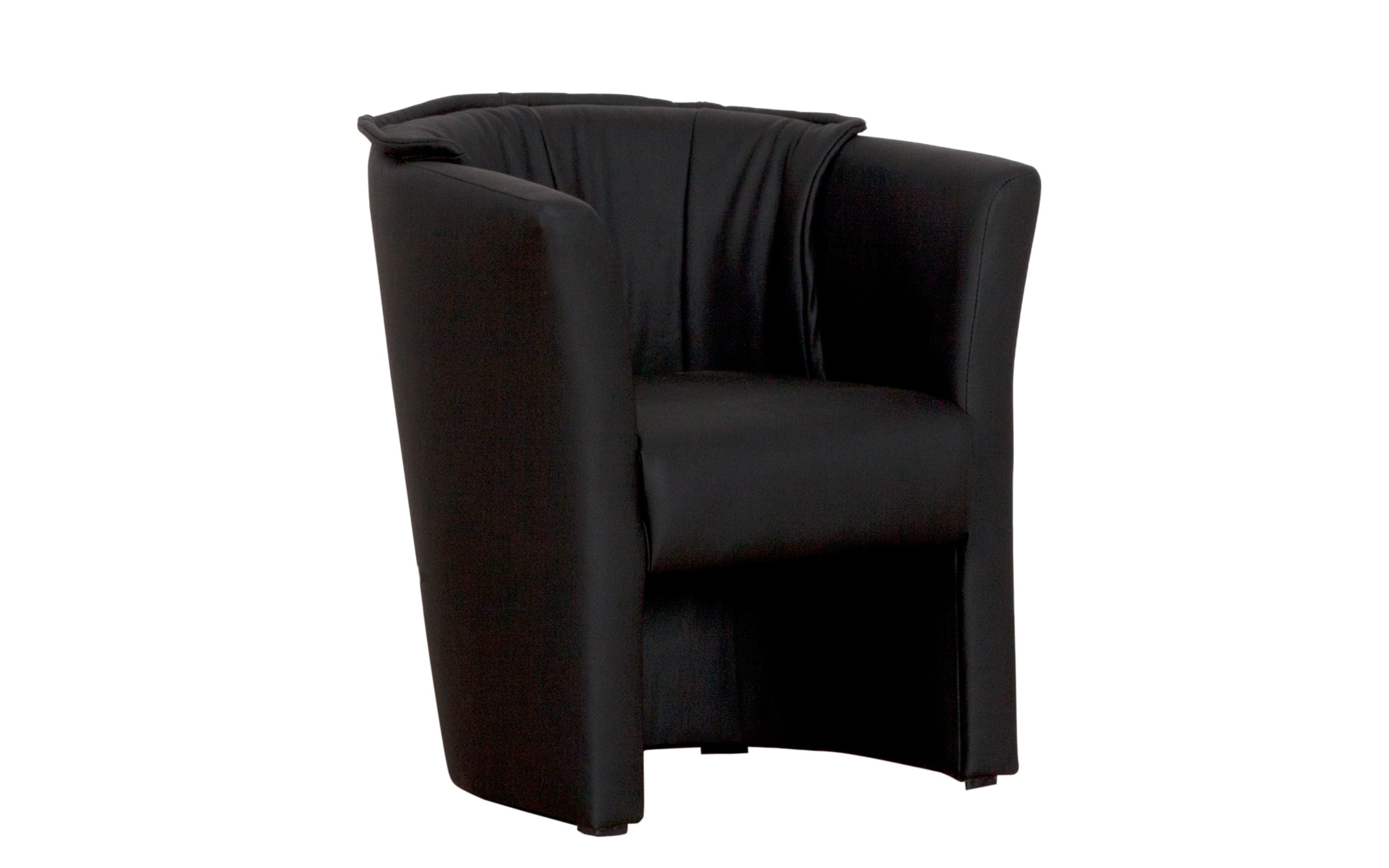 Cocktailsessel Lux, schwarz