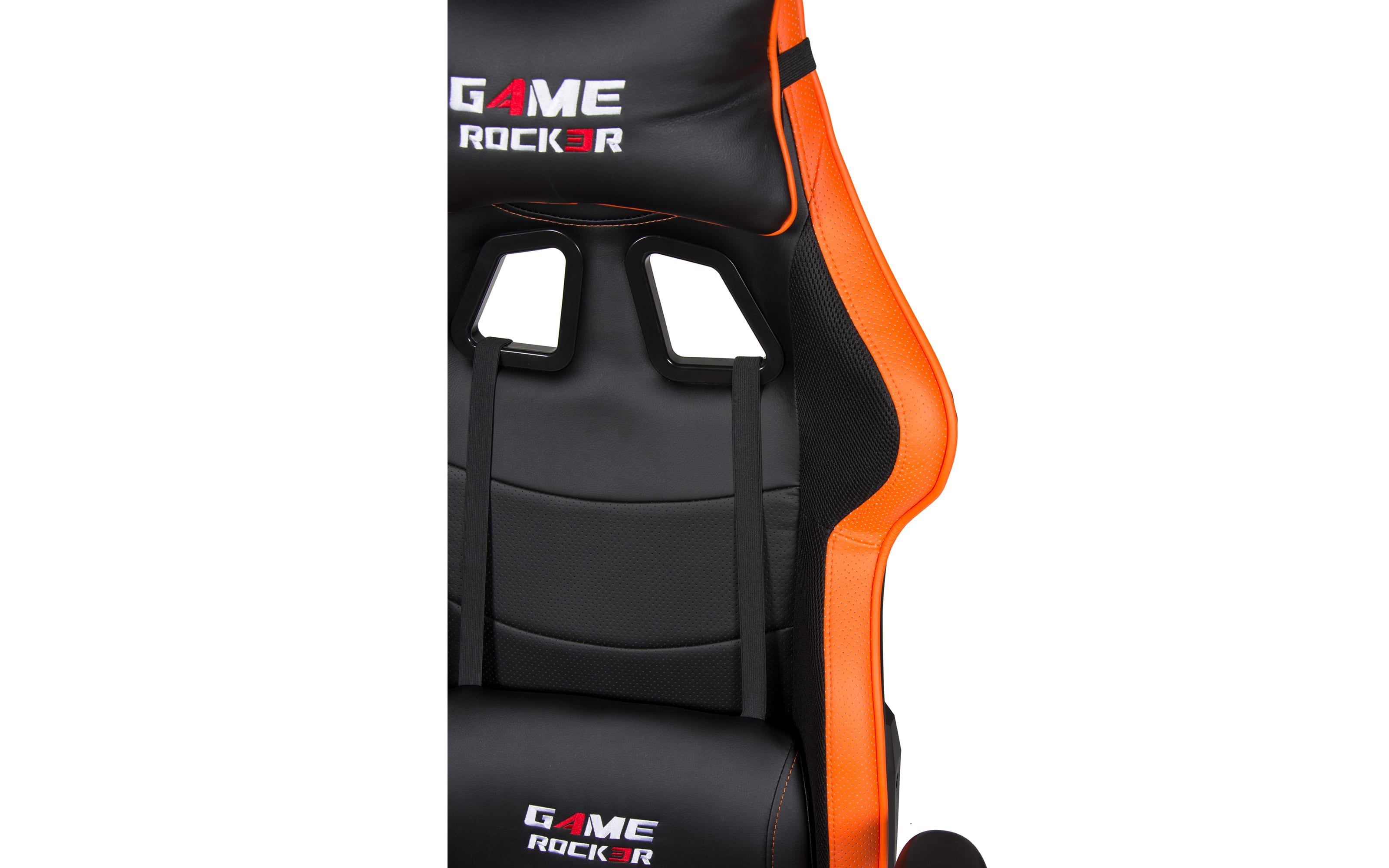 online orange G-10, Nylonstoff kaufen Gaming Kunstleder Stuhl schwarz, Hardeck bei