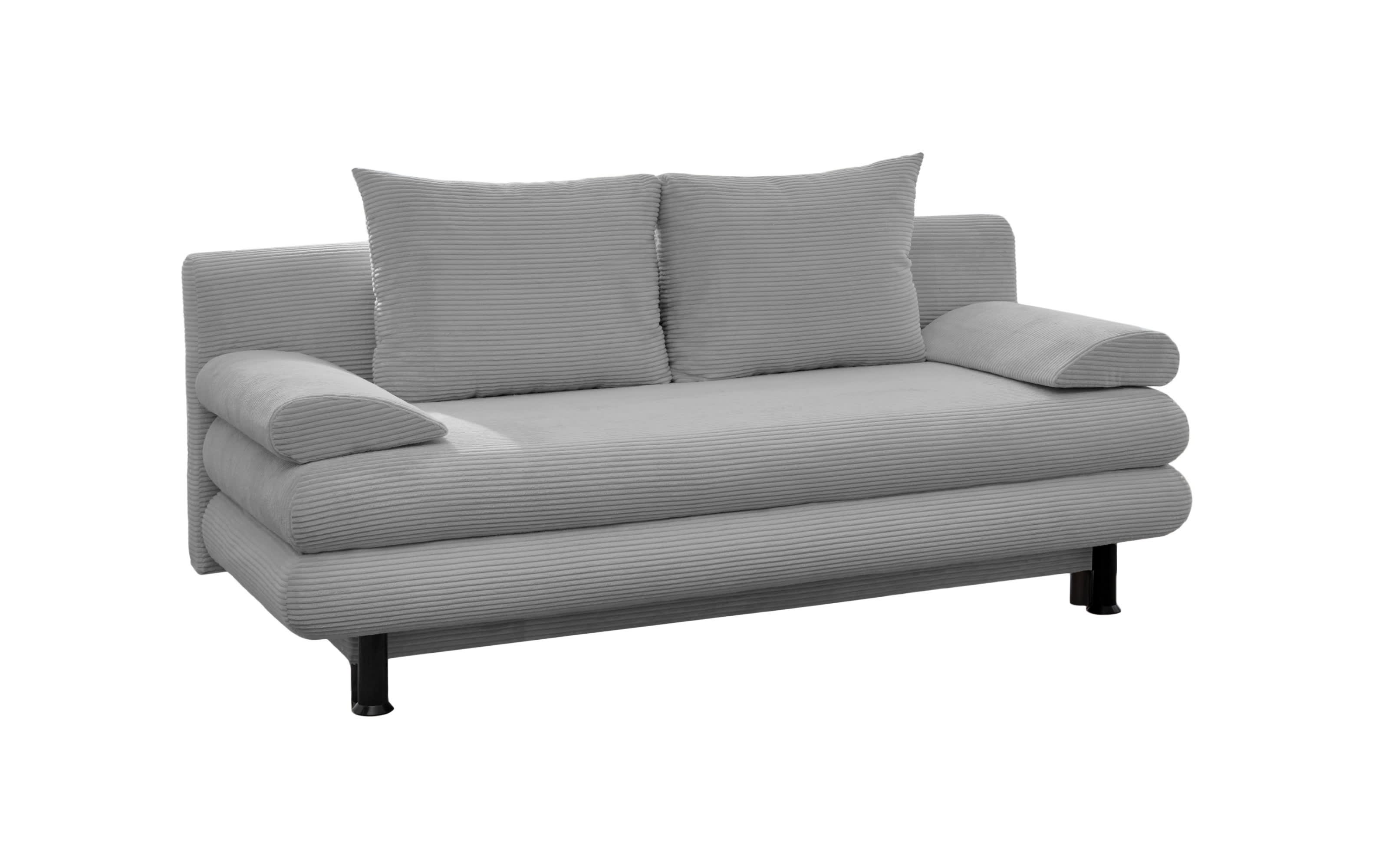 Schlafsofa SO 240 Bern, silber, 140 x 190 cm