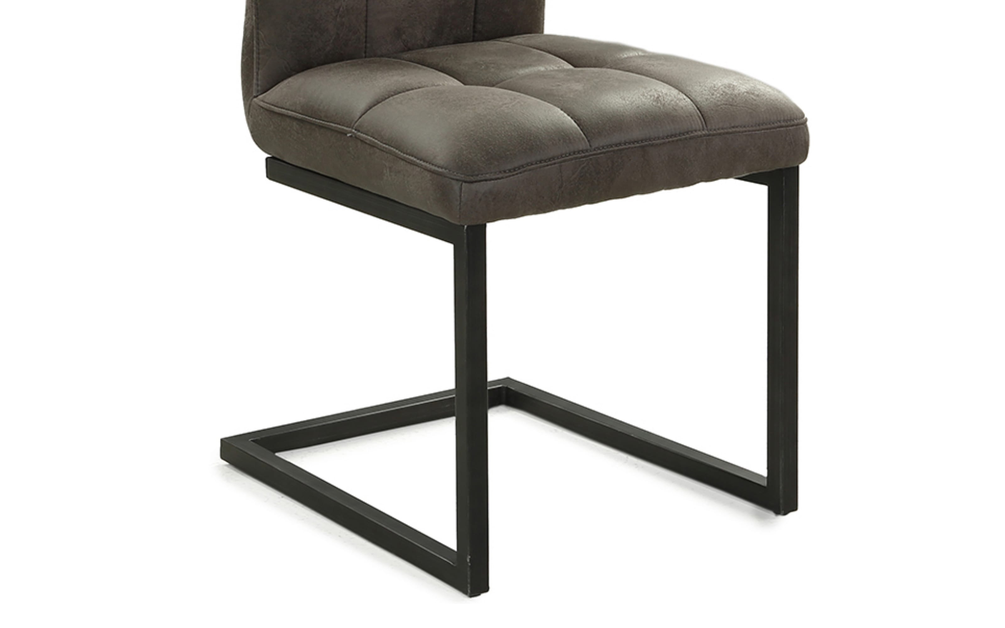 Stuhl Vitus 1 in Vintage anthrazit