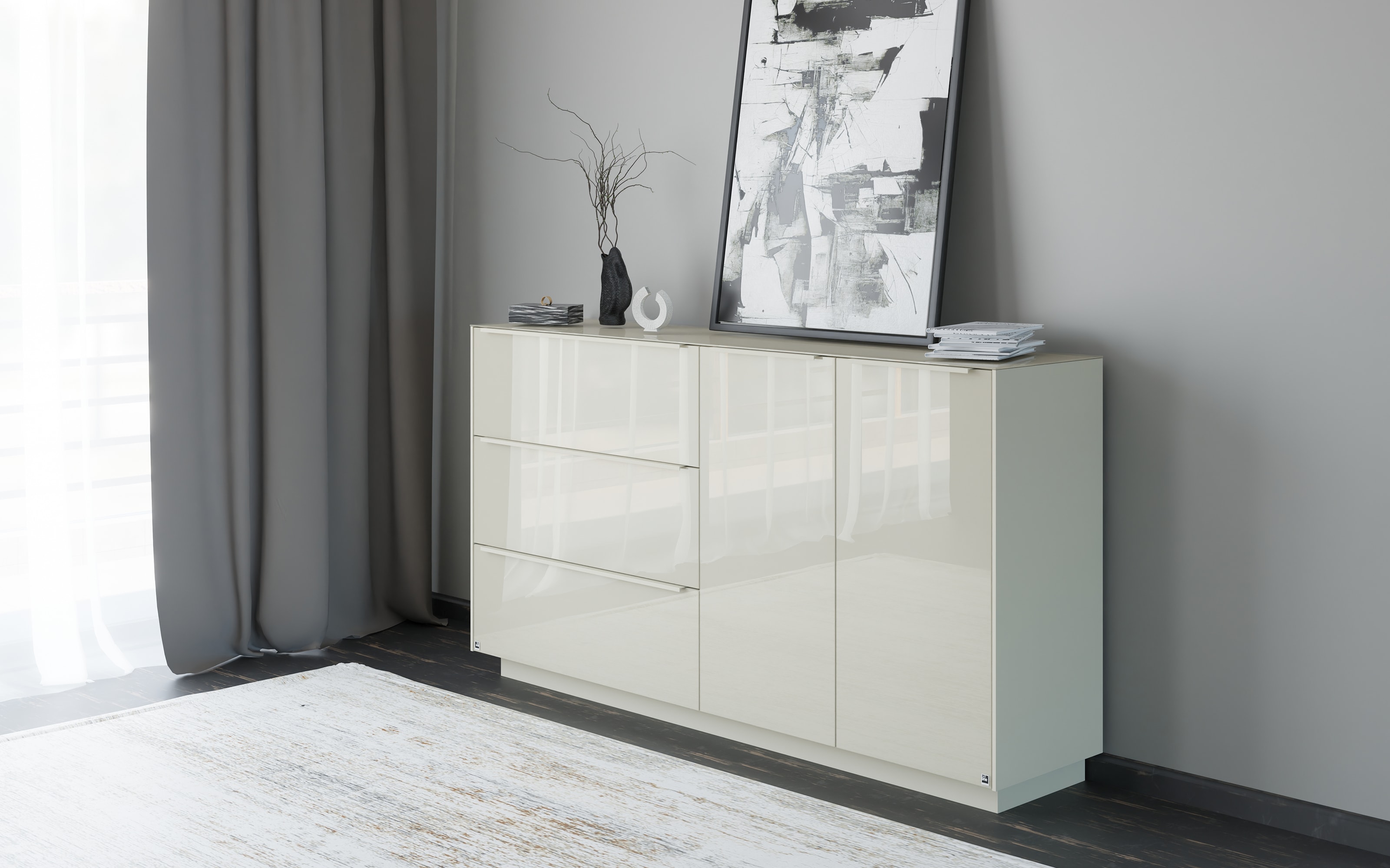 Kommode Reno, kaschmir