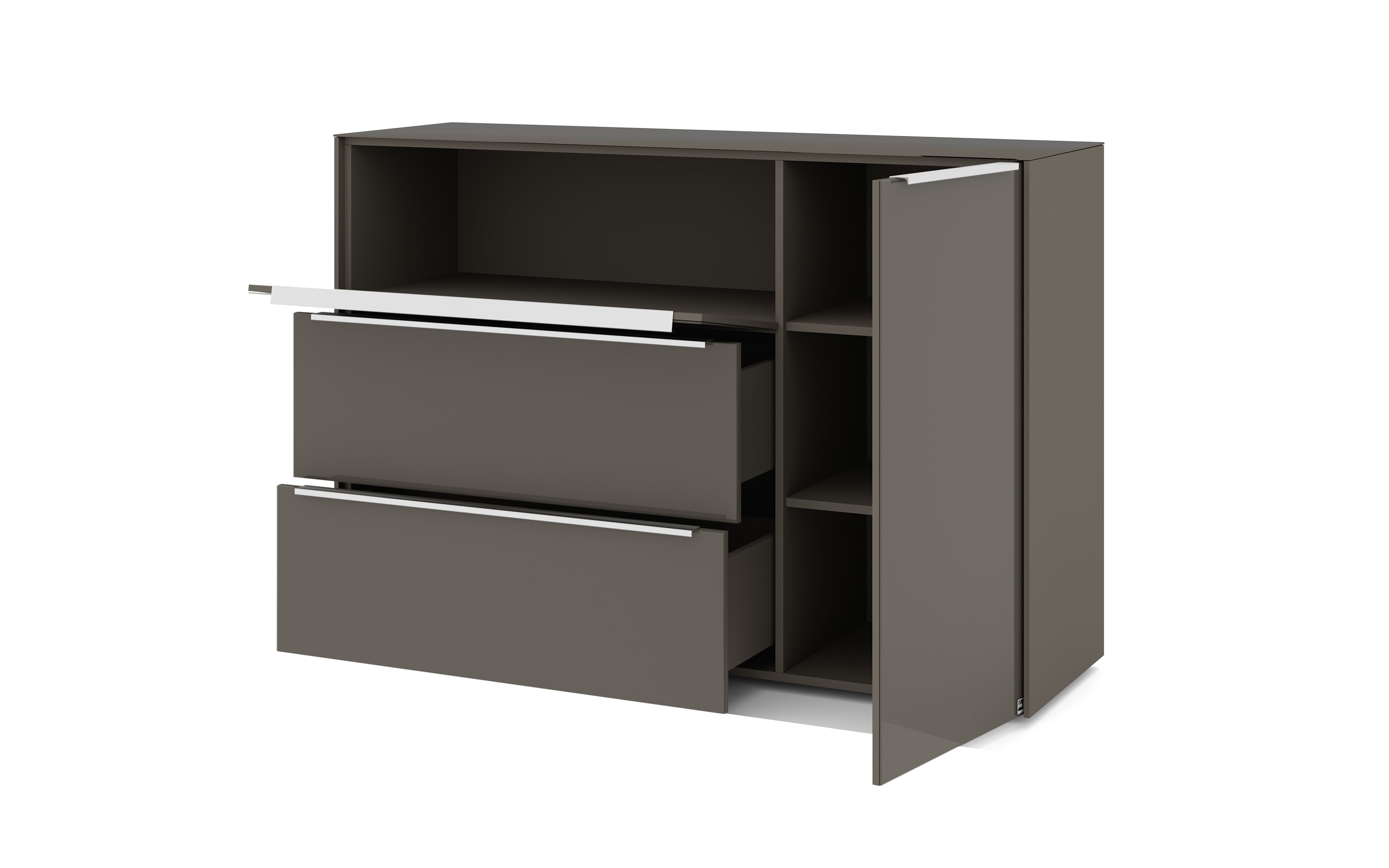 Kommode Reno, anthrazit