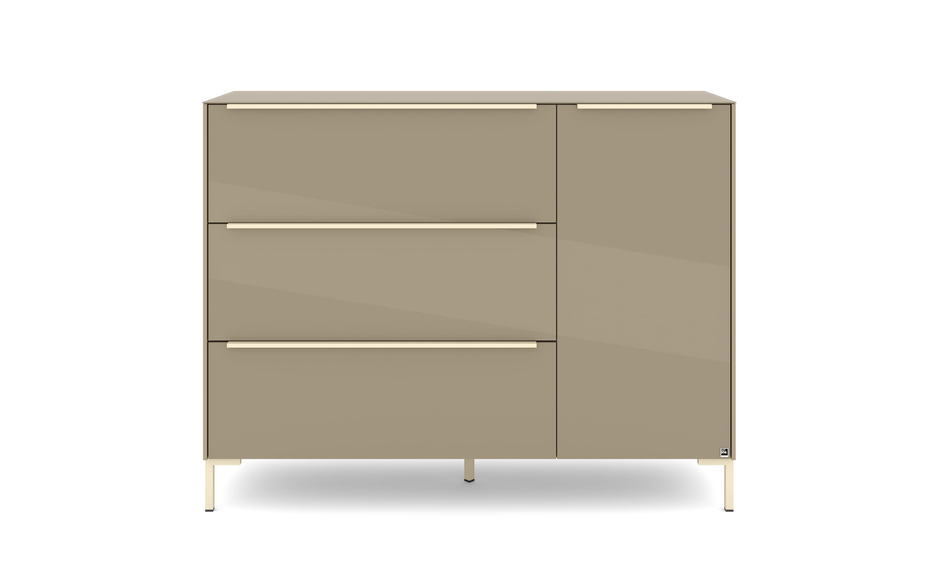 Kommode Reno, taupe/kaschmir