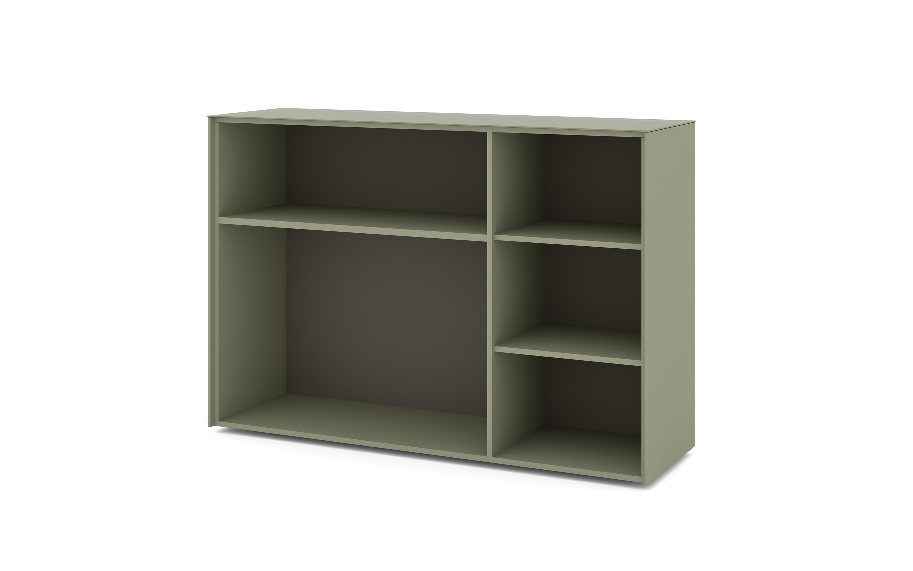 Kommode Reno, olivgrün/kaschmir