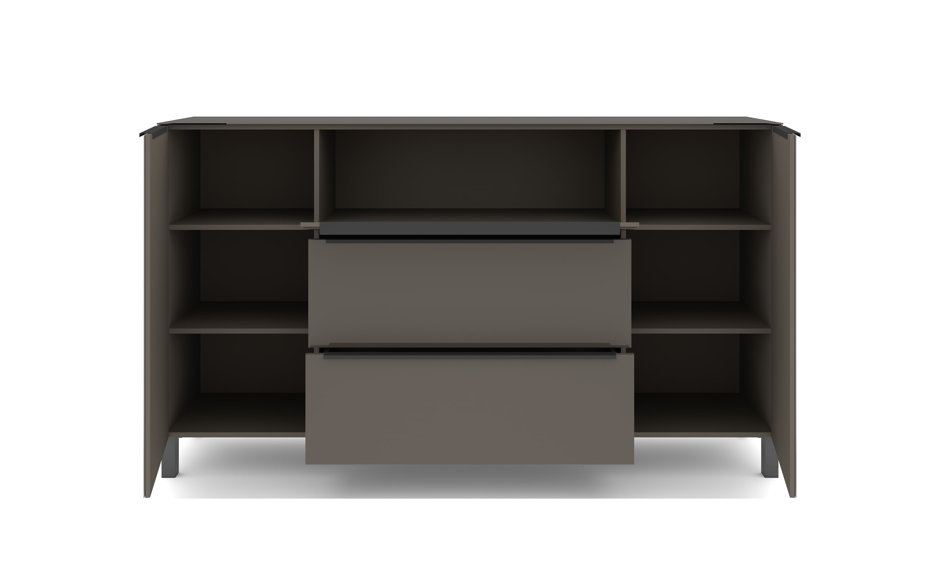 Kommode Reno, anthrazit/graphit