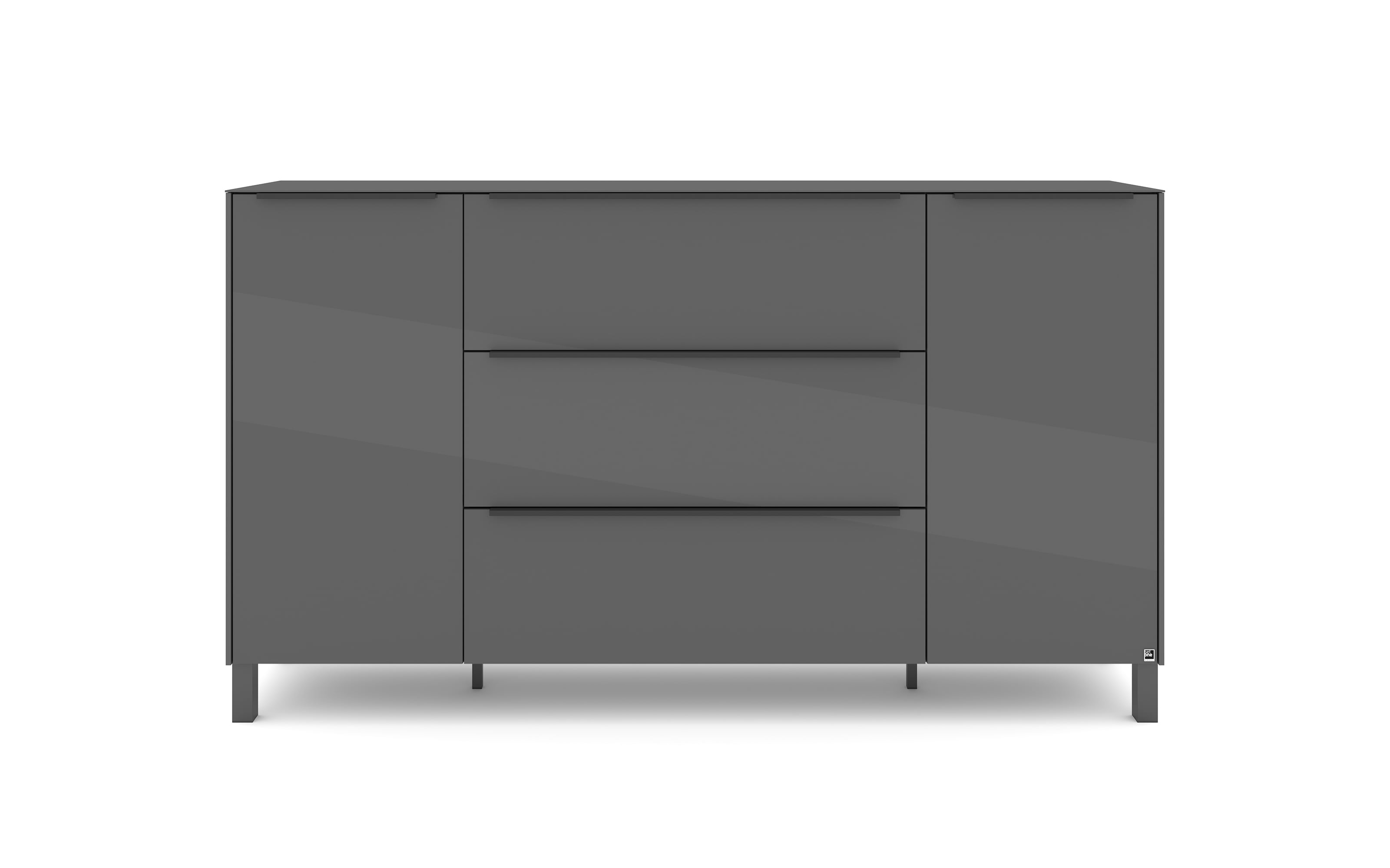 Kommode Reno, anthrazit/graphit