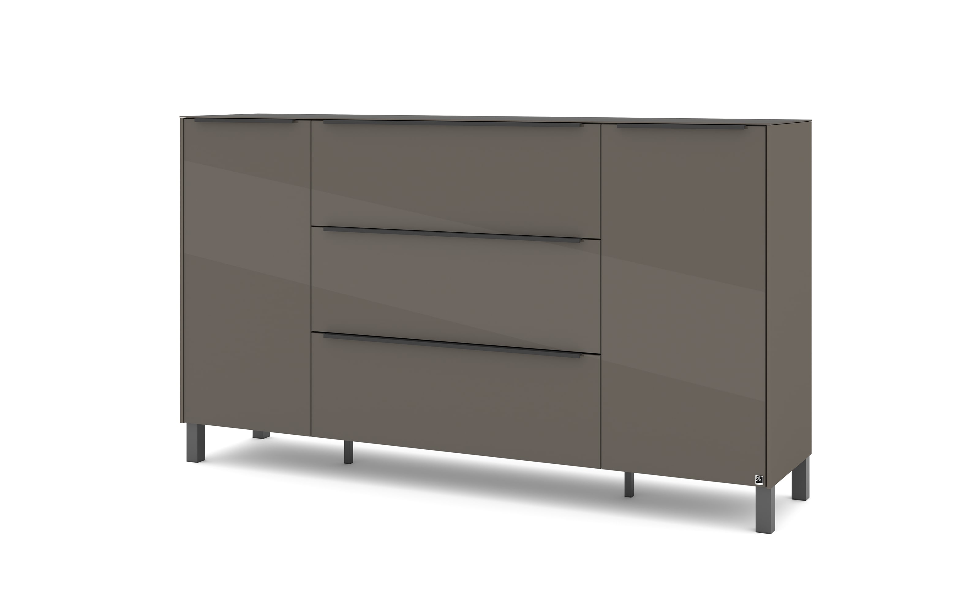 Kommode Reno, anthrazit/graphit