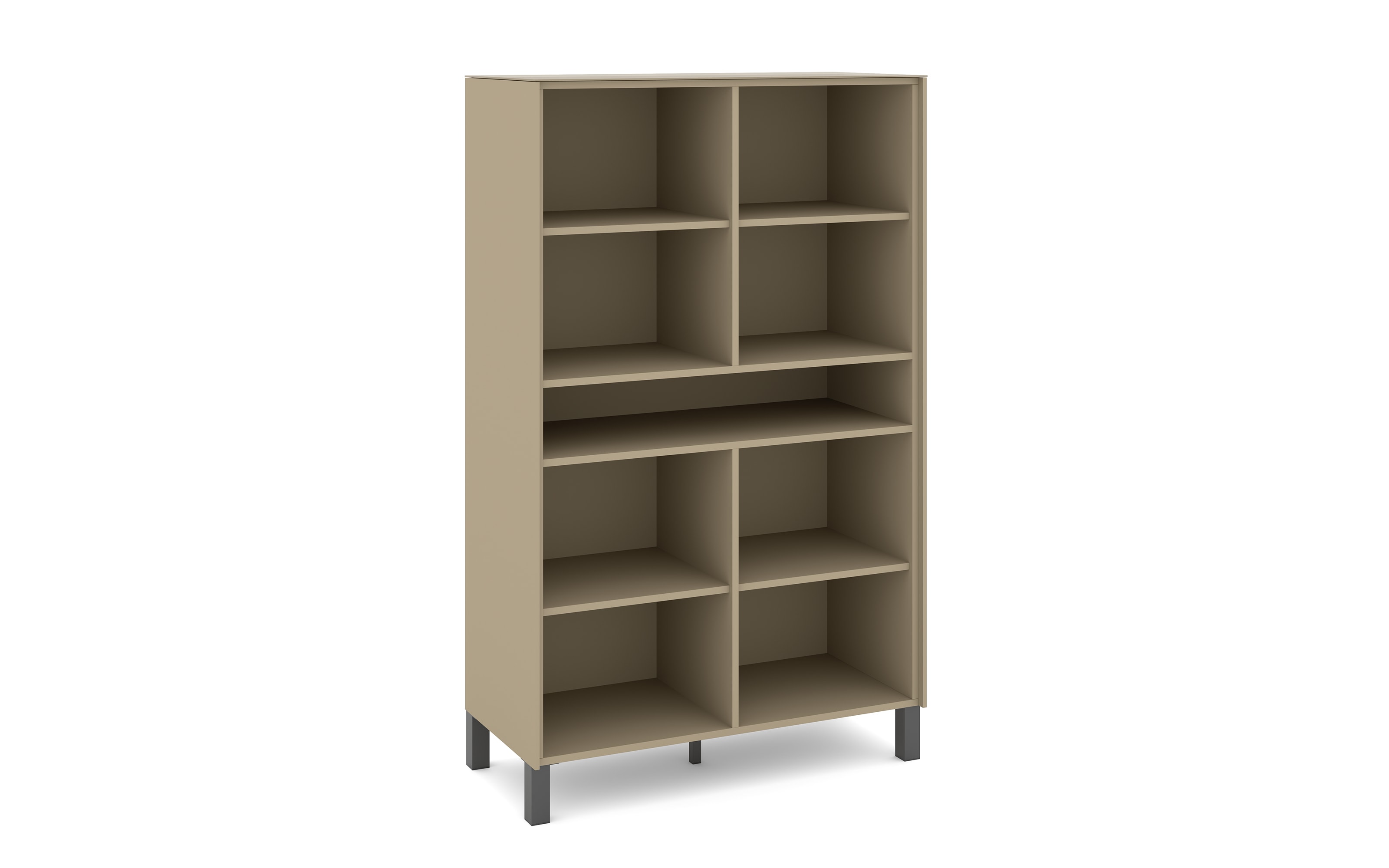 Highboard Reno, taupe/graphit