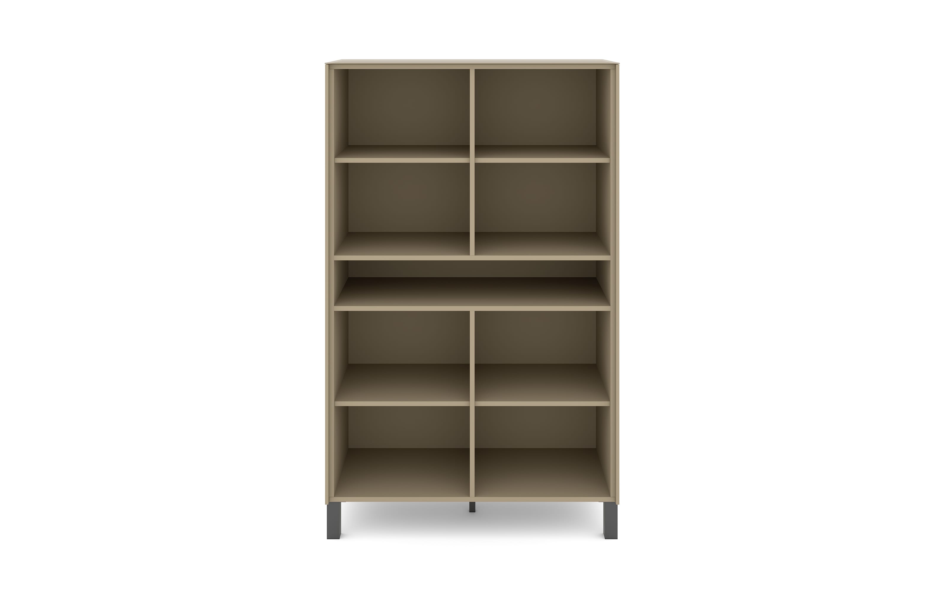 Highboard Reno, taupe/graphit