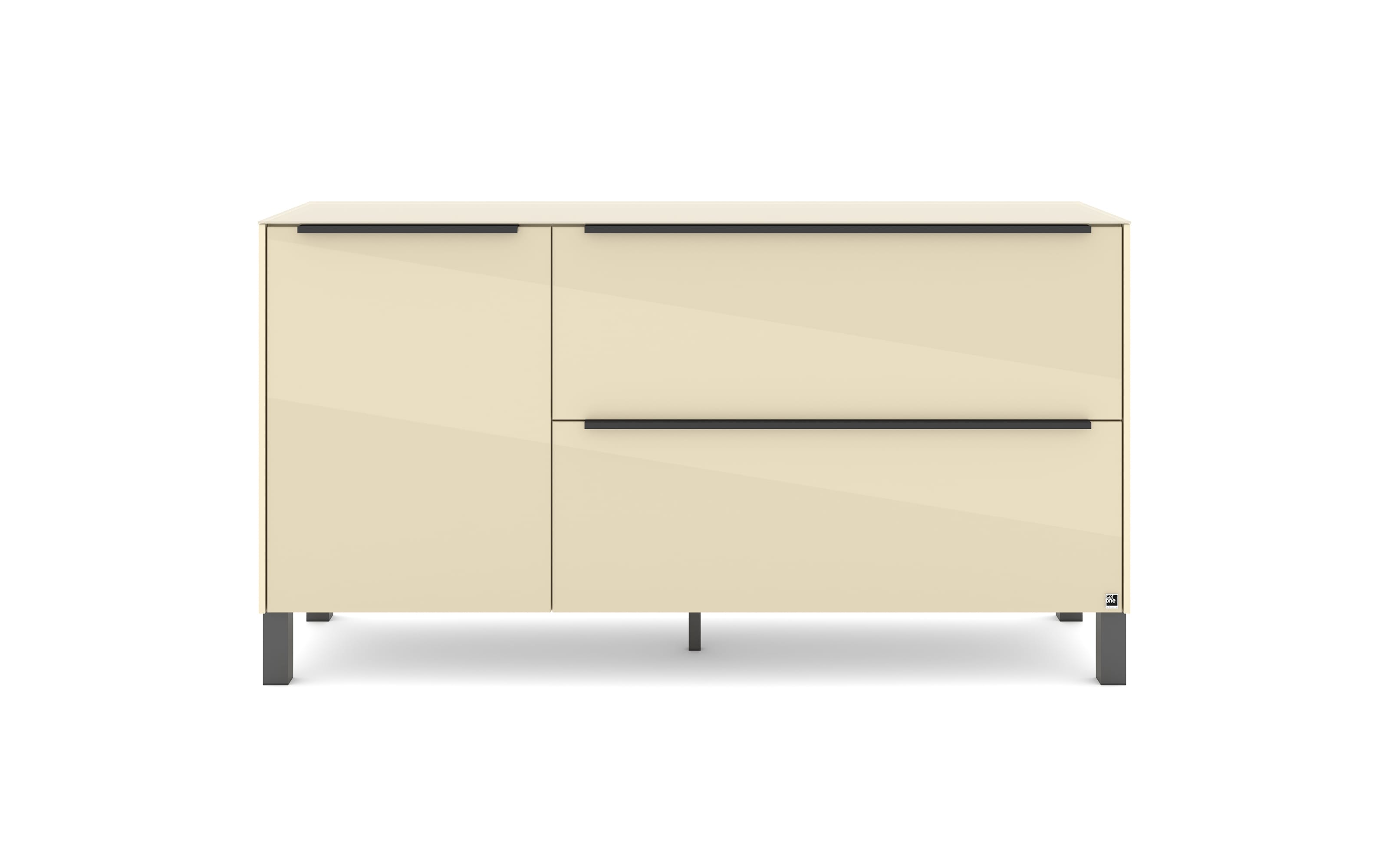 Lowboard Reno, kaschmir/graphit