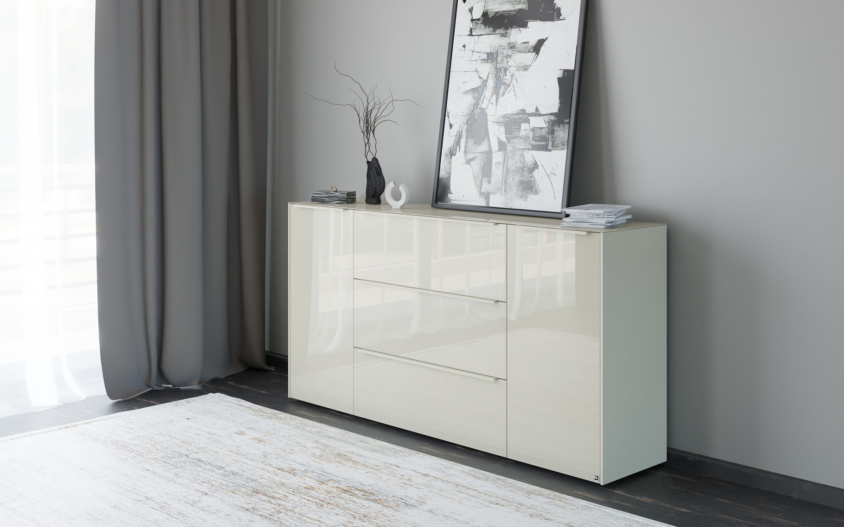 Kommode Reno, kaschmir