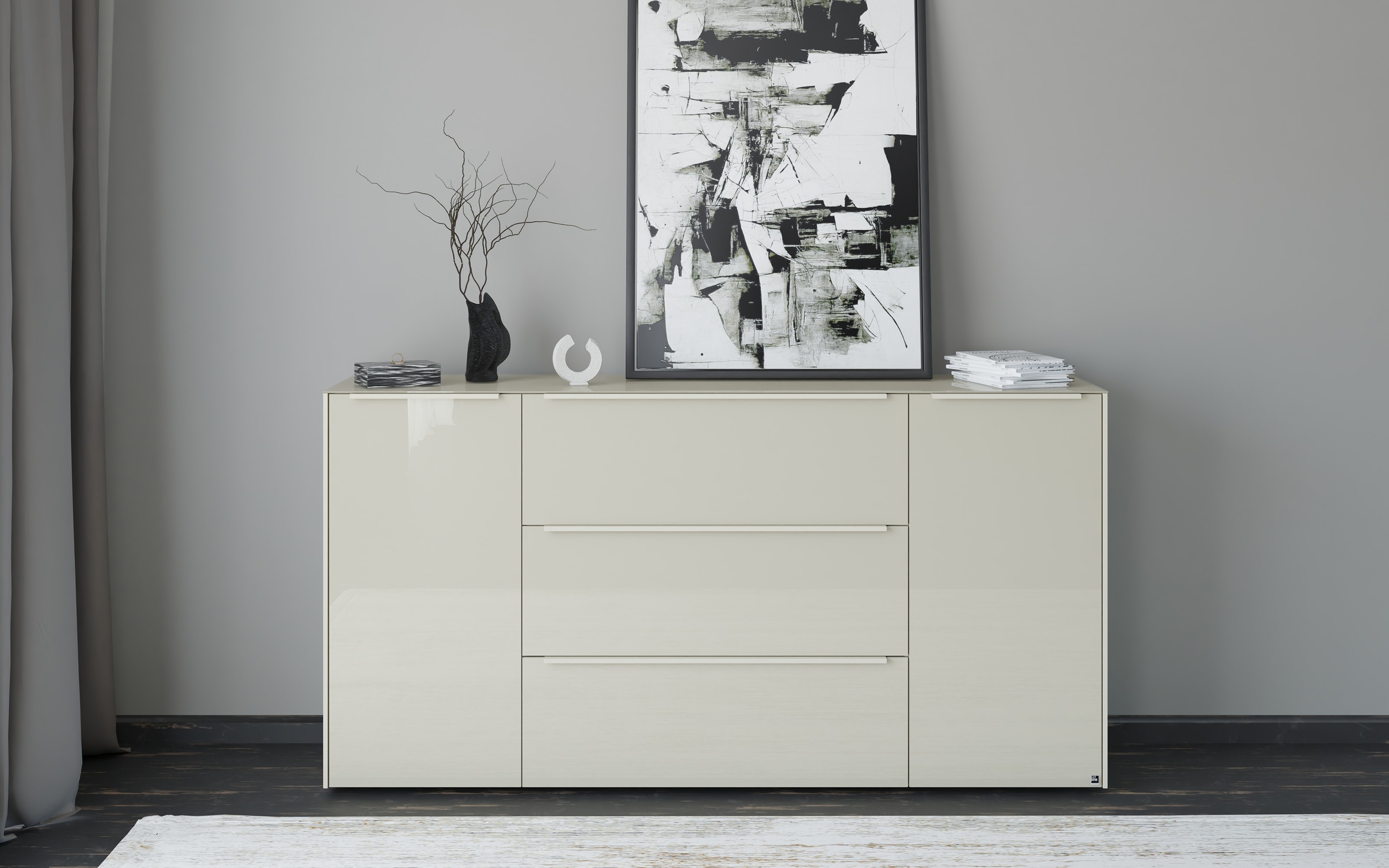 Kommode Reno, kaschmir