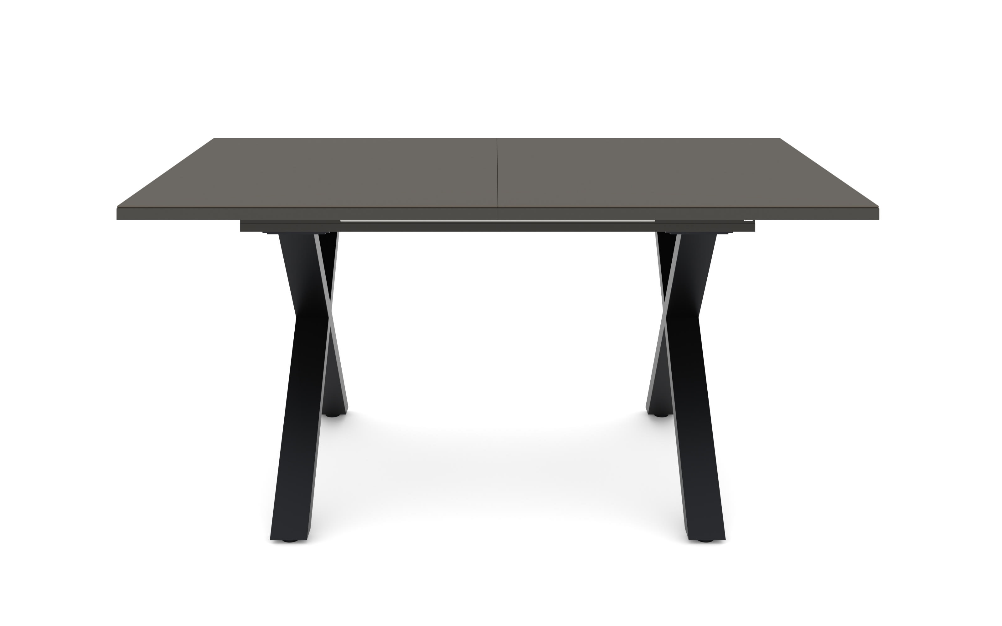 Esstisch Reno, anthrazit/schwarz