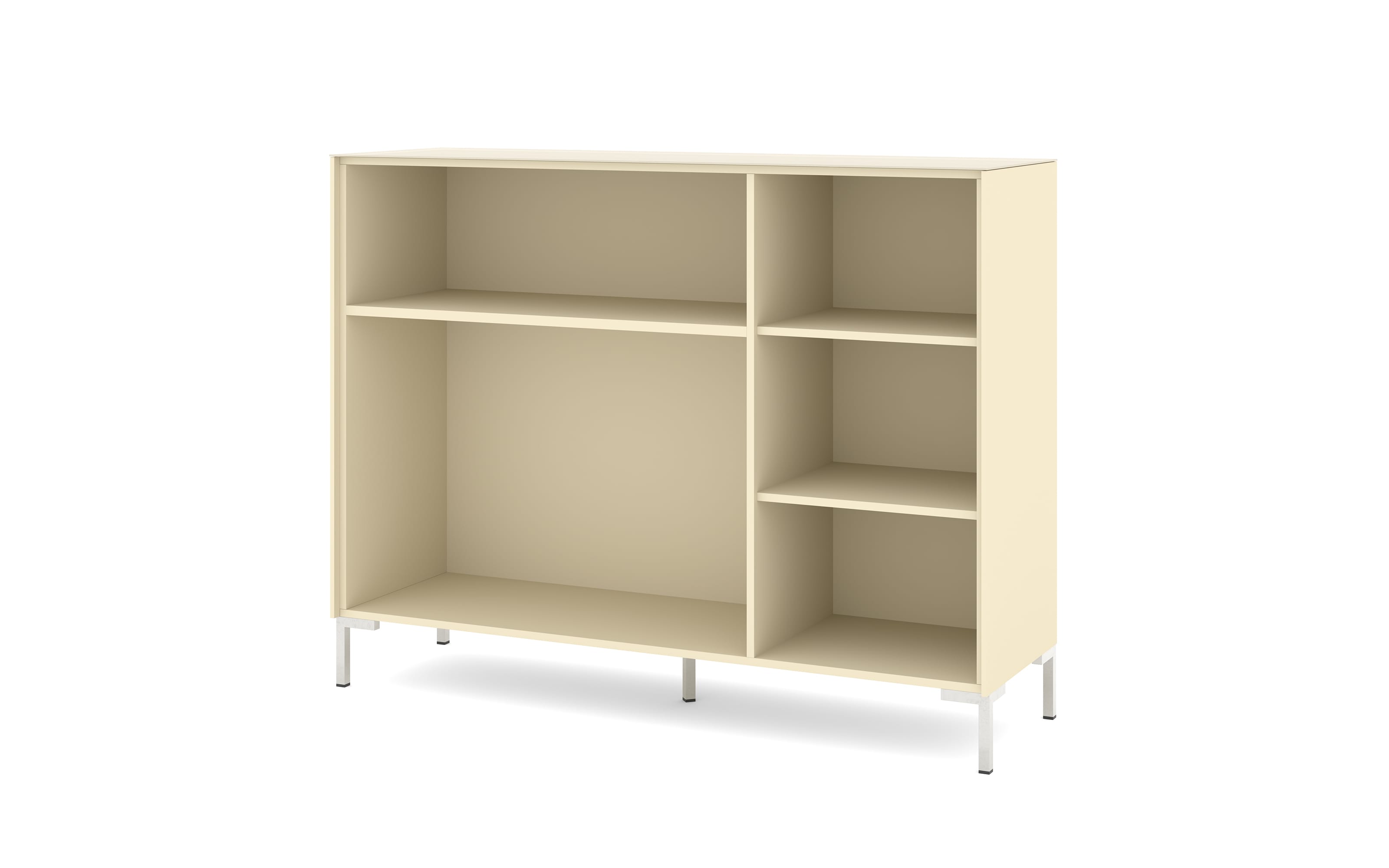 Kommode Reno, kaschmir/Edelstahl-Nachbildung