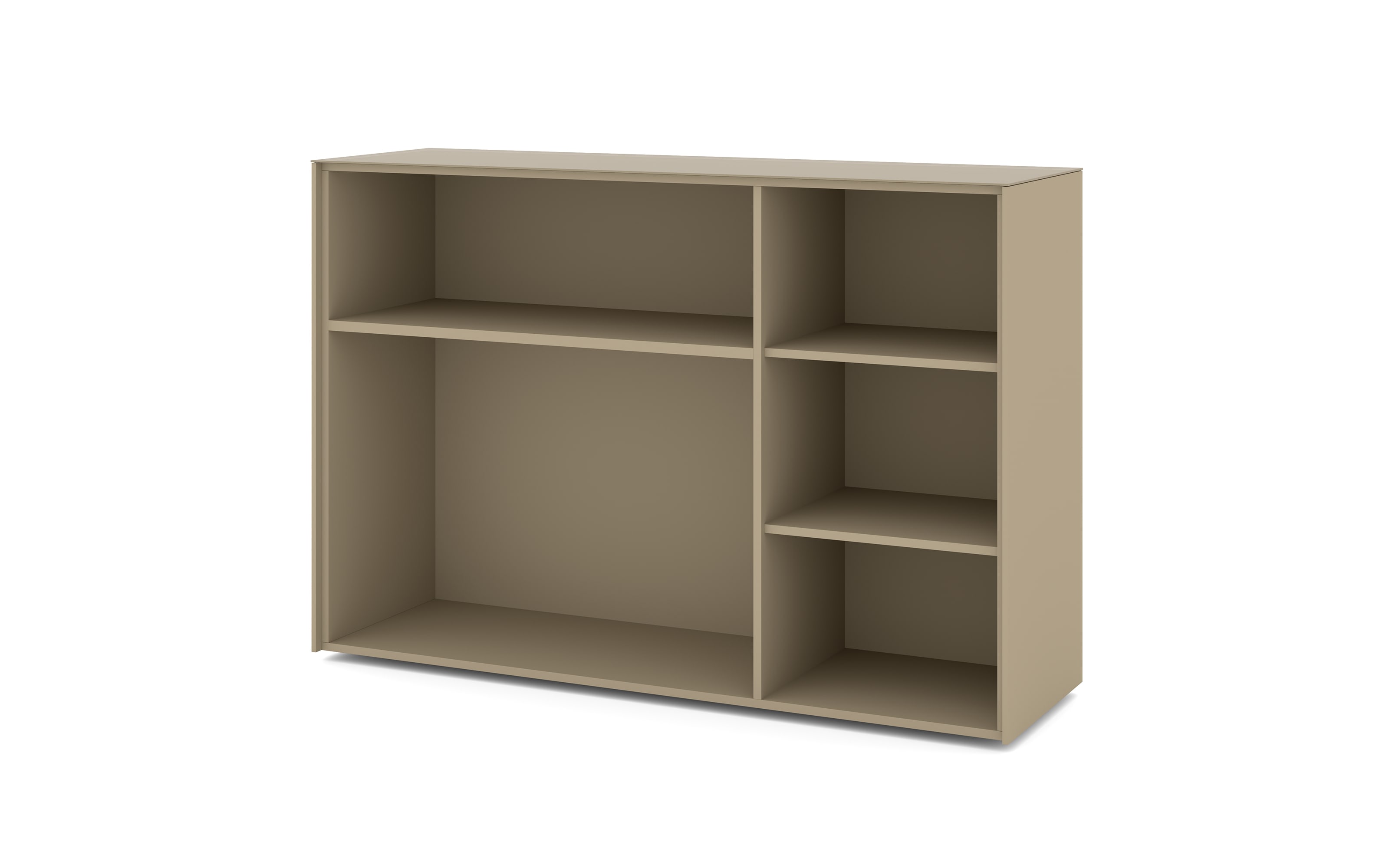 Kommode Reno, taupe/graphit