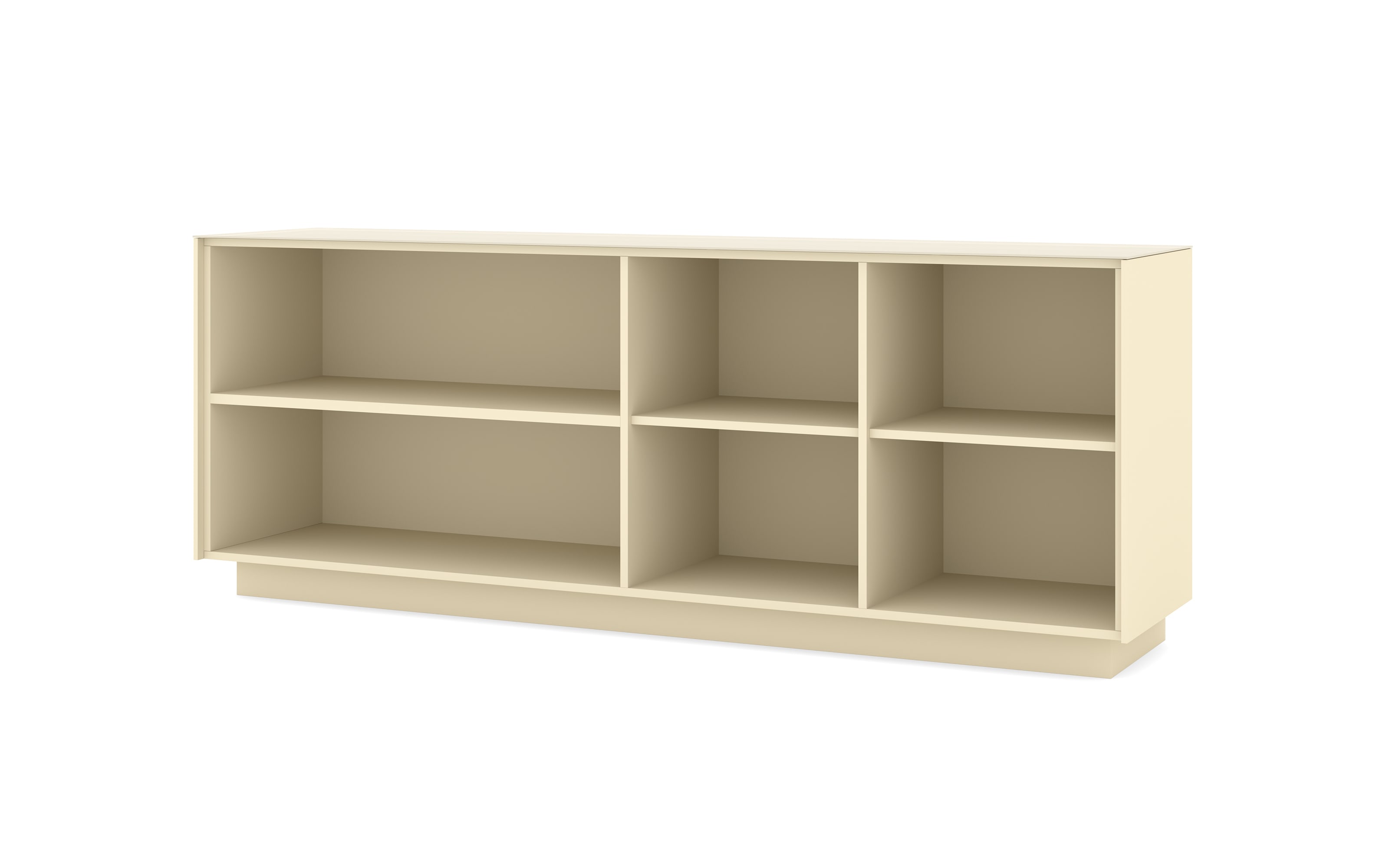 Lowboard Reno, kaschmir/Edelstahl-Nachbildung