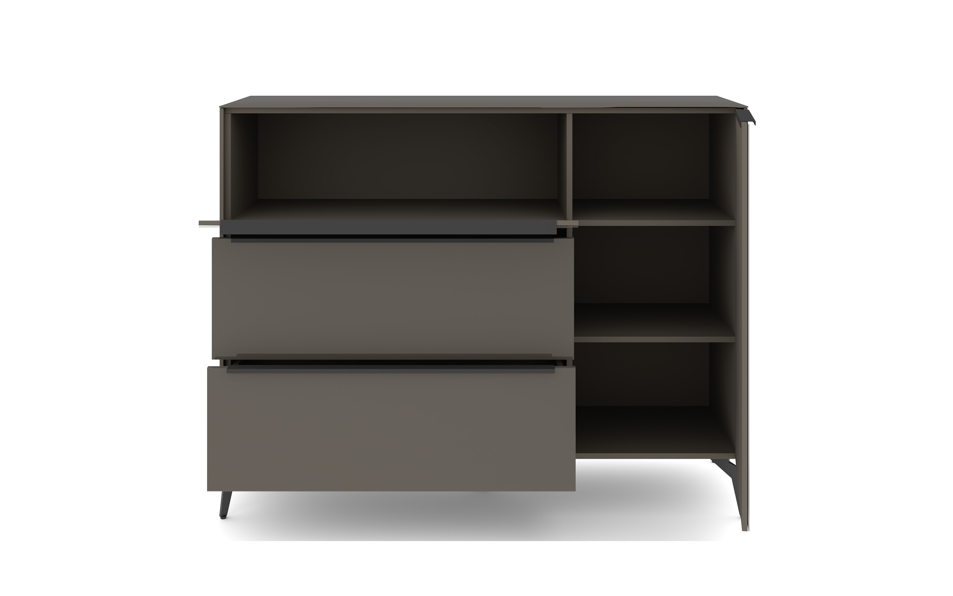 Kommode Reno, anthrazit/graphit