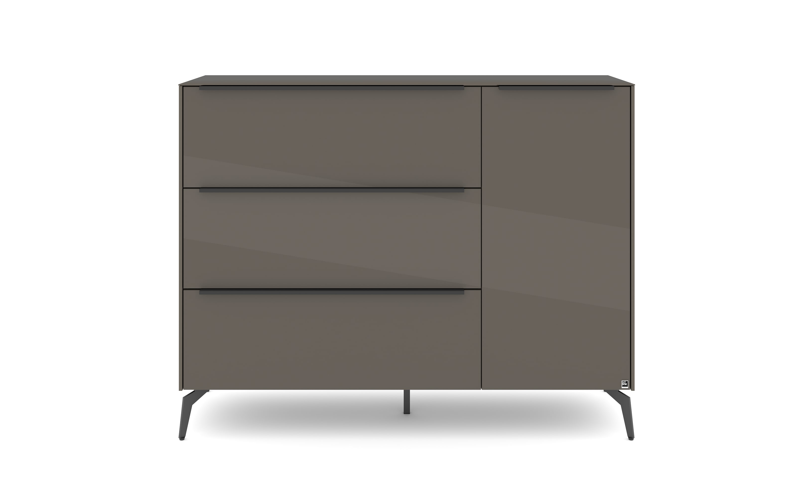 Kommode Reno, anthrazit/graphit