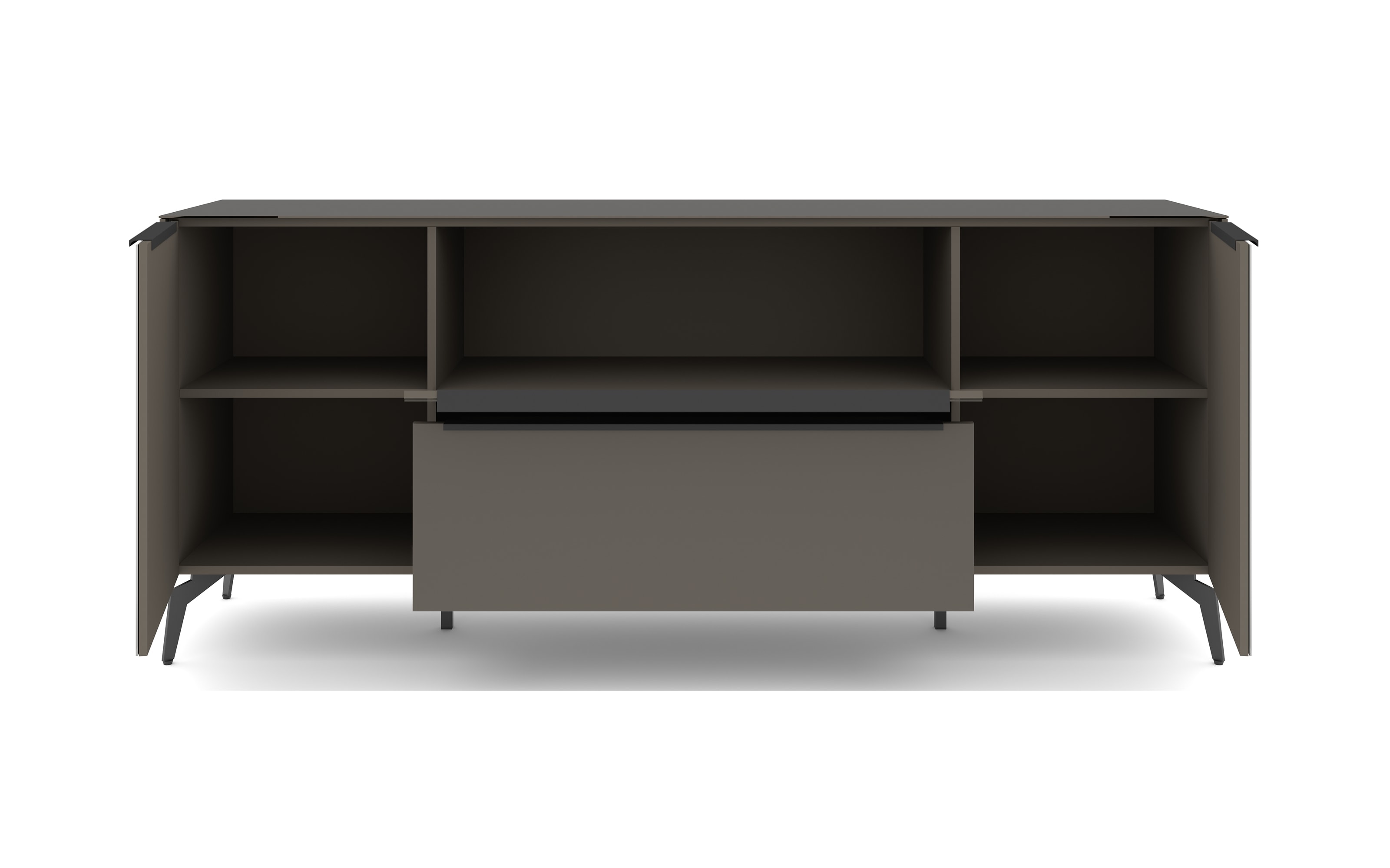 Lowboard Reno, anthrazit/graphit