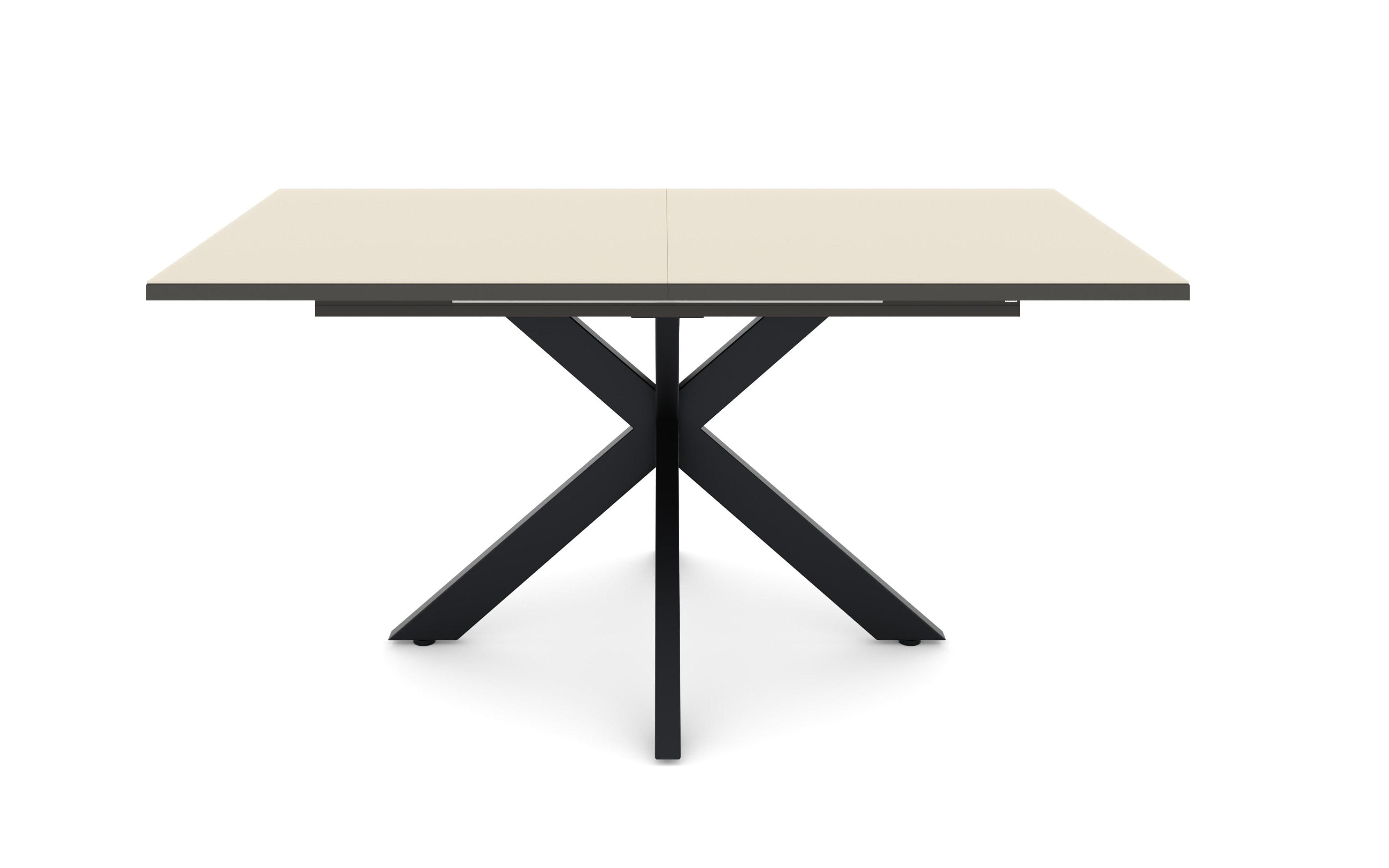 Esstisch Reno, kaschmir, inkl. Synchronauszug