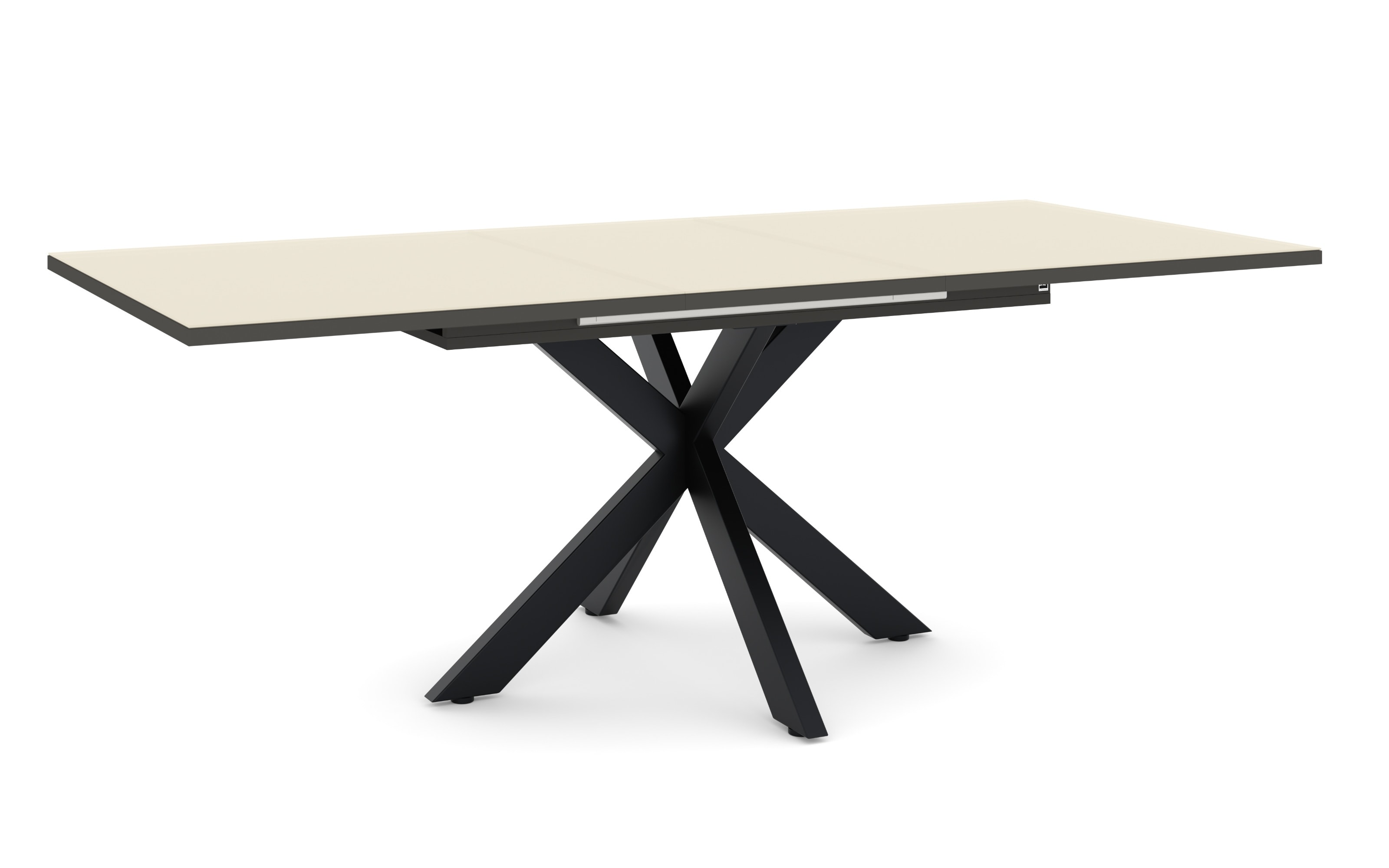 Esstisch Reno, kaschmir, inkl. Synchronauszug