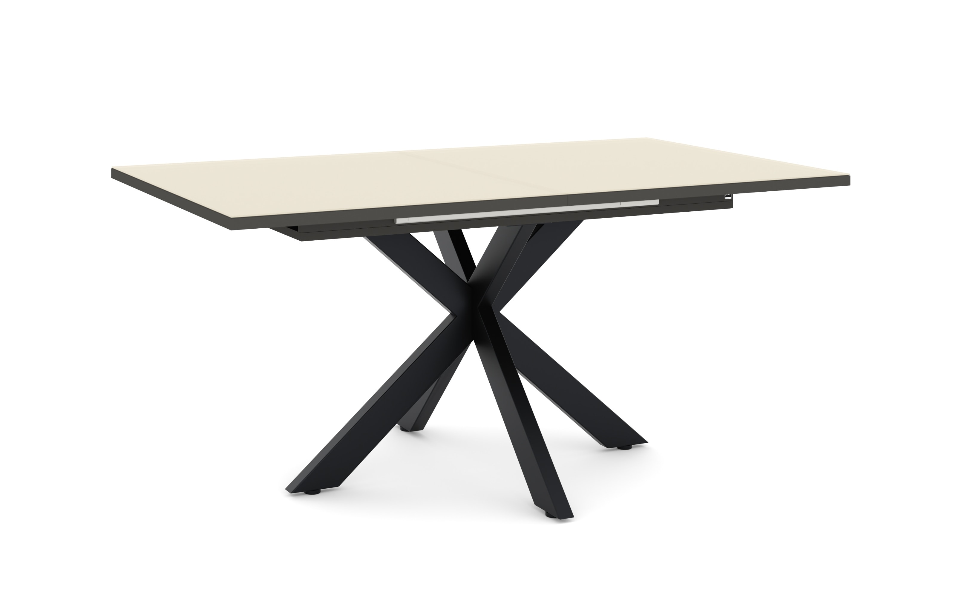 Esstisch Reno, kaschmir, inkl. Synchronauszug