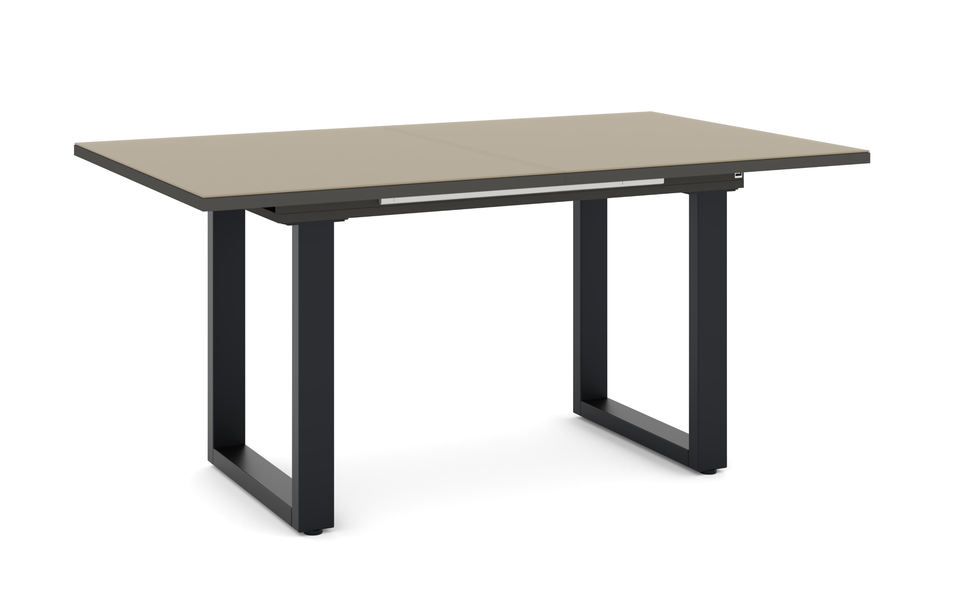 Esstisch Reno, taupe, inkl. Synchronauszug