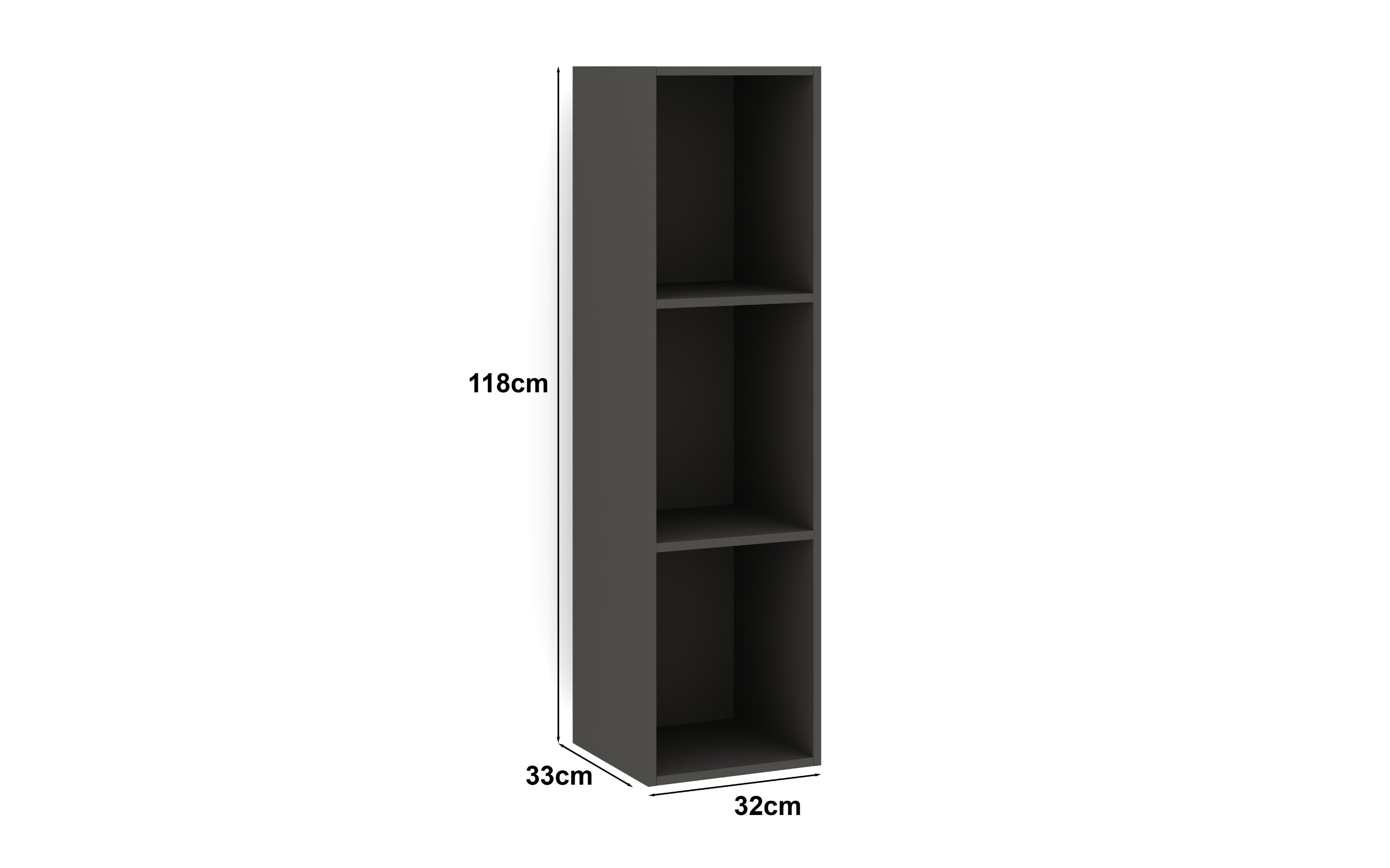 Hängeschrank Reno, taupe, inkl. Push-to-Open Funktion