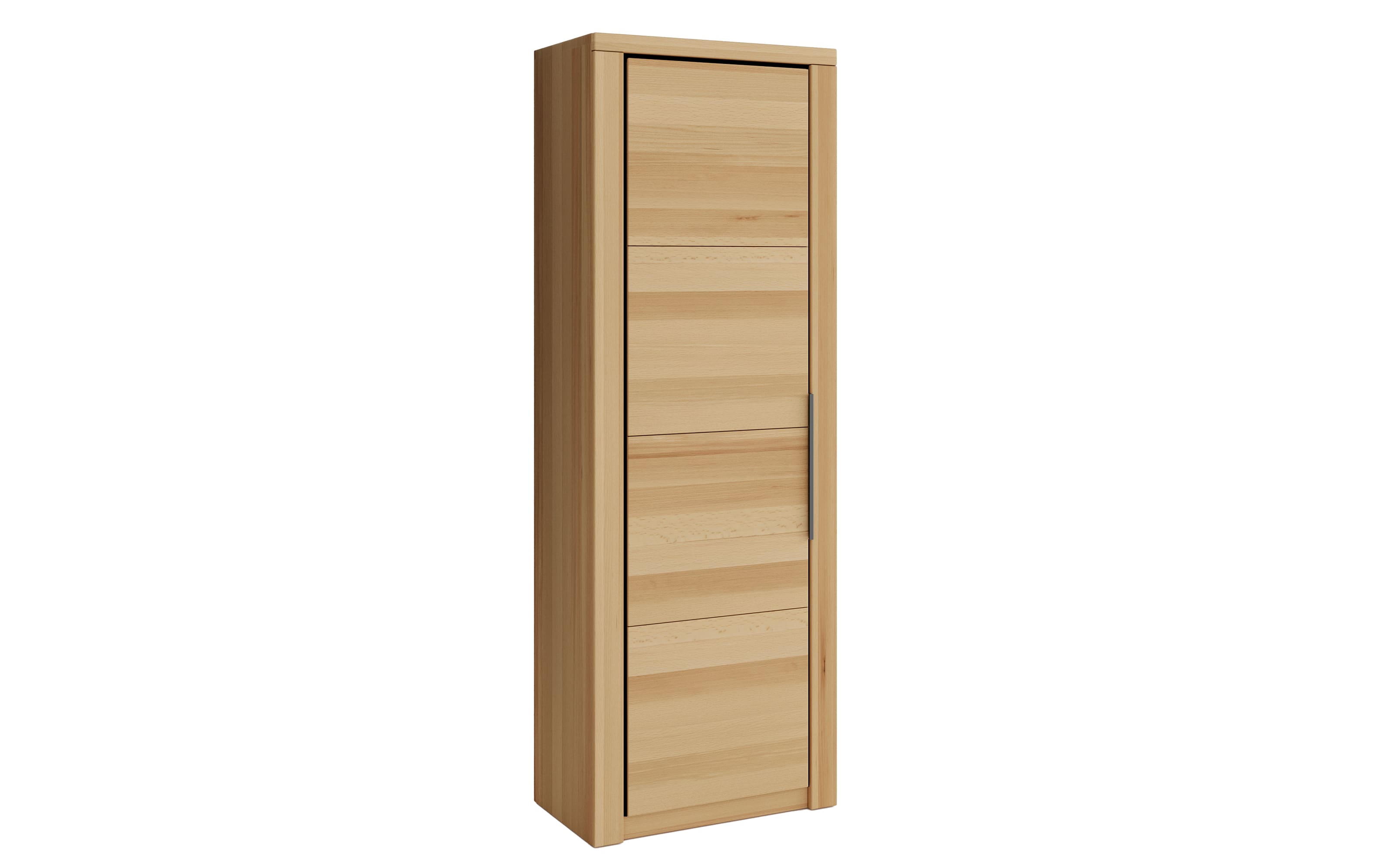 Dielenschrank Brest, teilmassive Buche