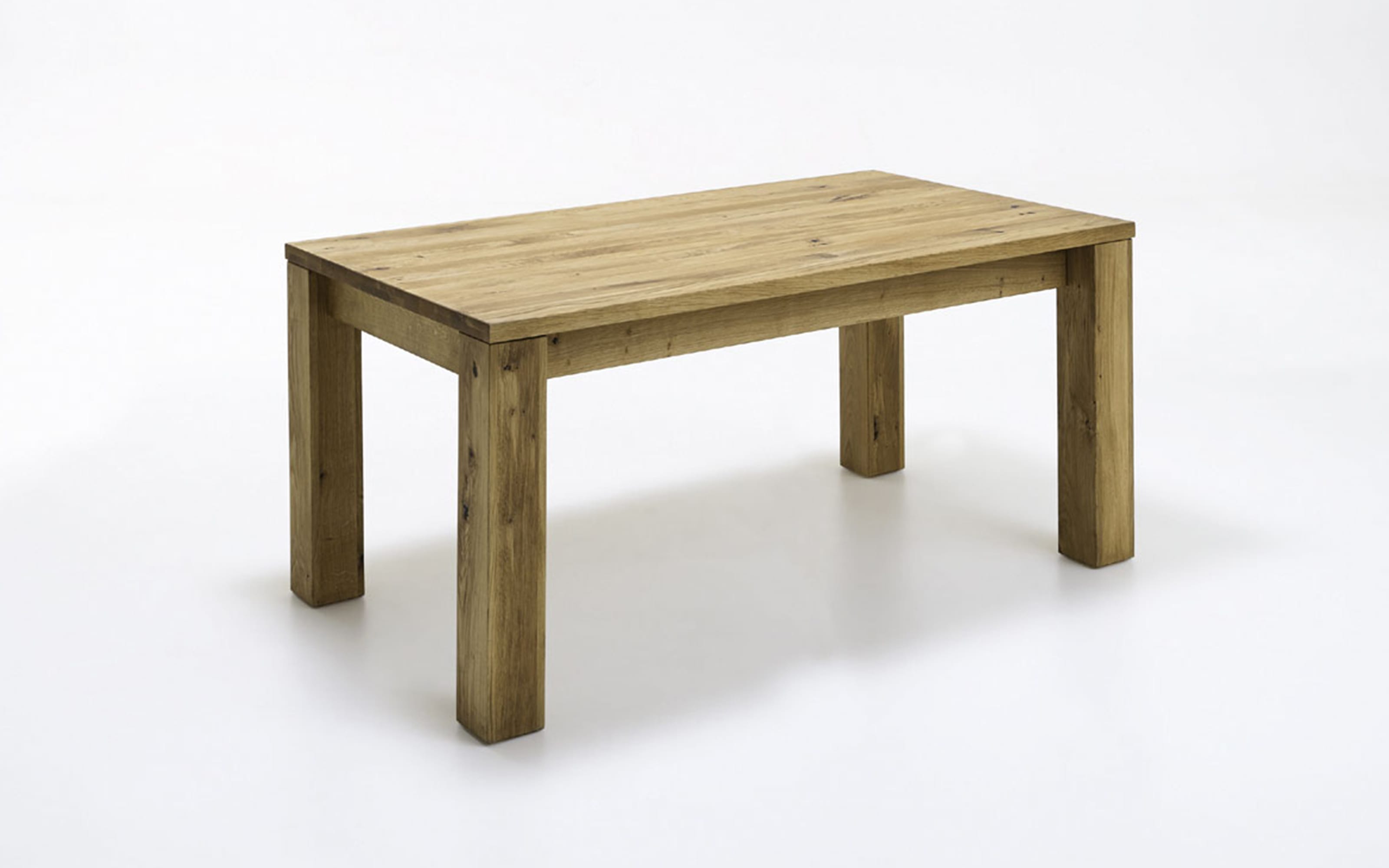 Esstisch Gloria, Eiche massiv, geölt, 160 cm