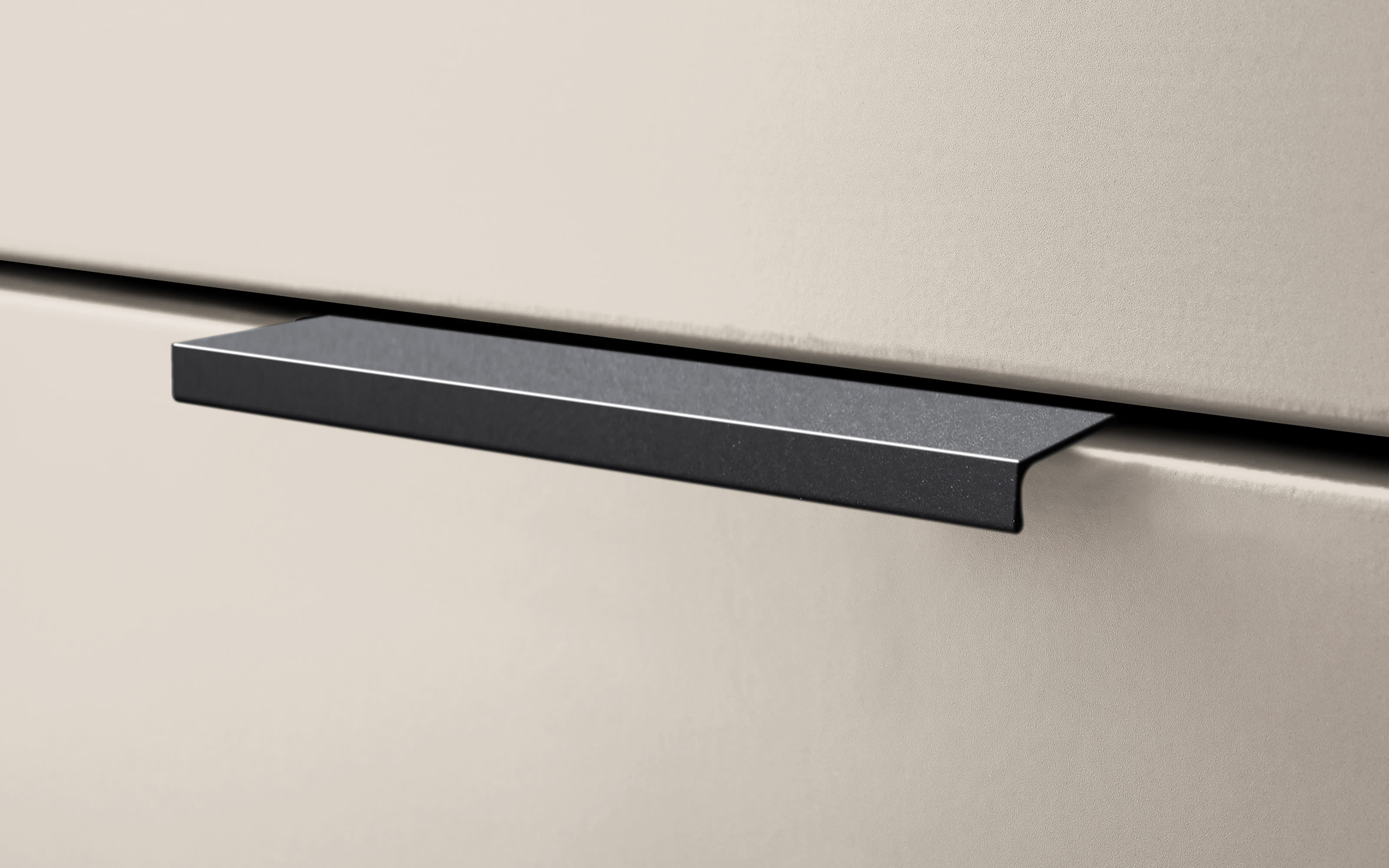 Highboard Denver, kaschmir/schwarz