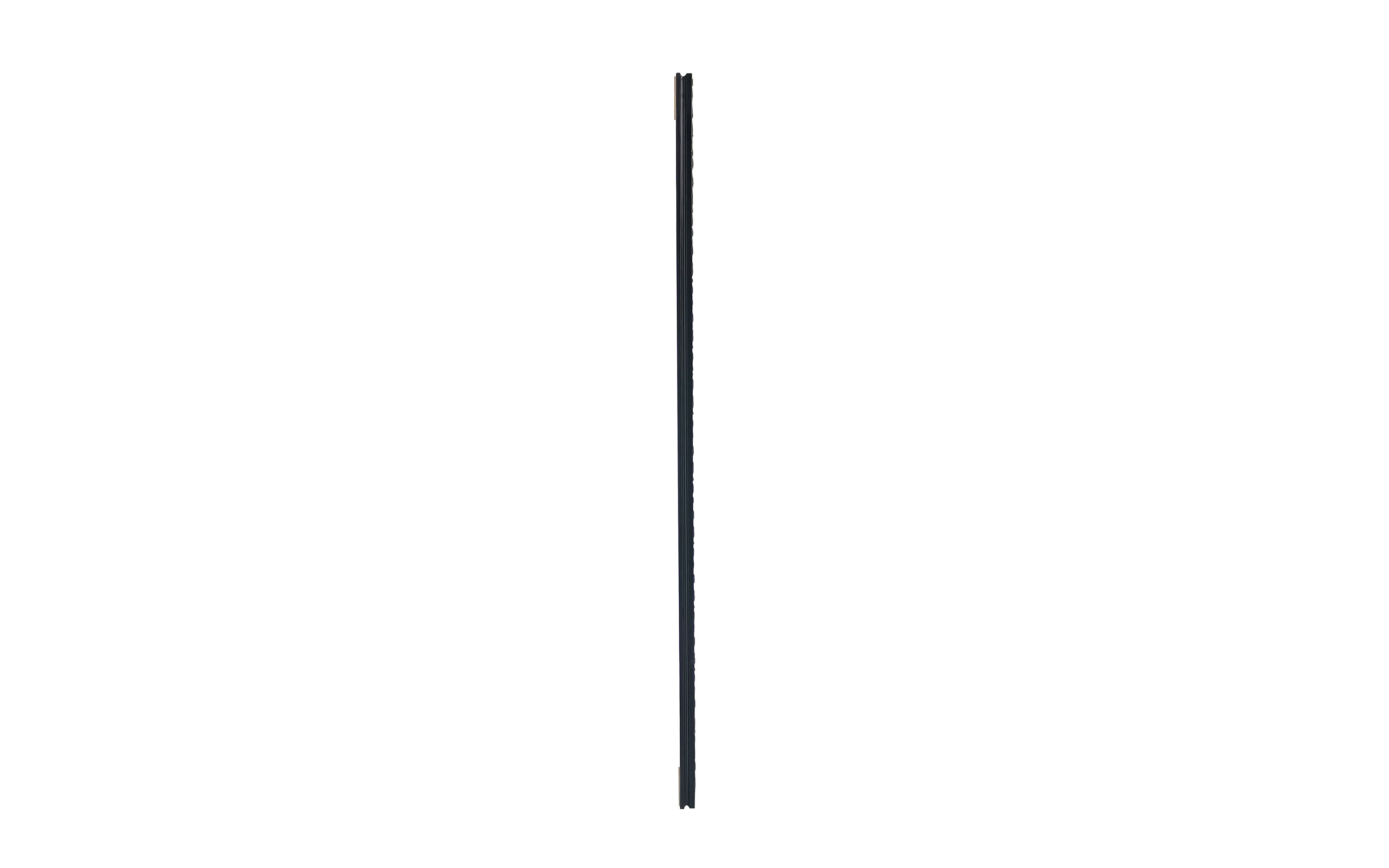 Rahmenspiegel Sonja, schwarz/silberfarbig, 50 x 150 cm