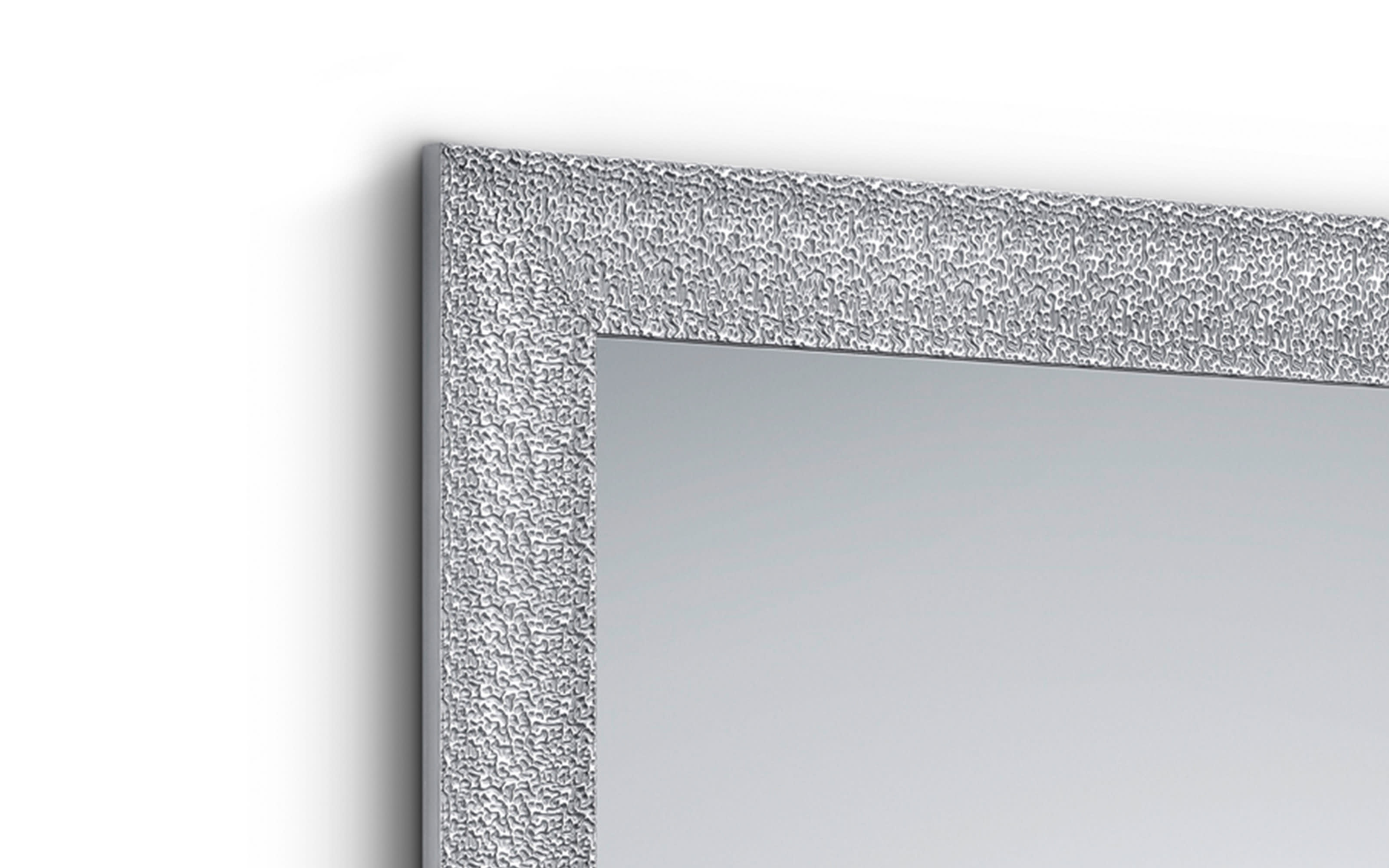 Rahmenspiegel Ariane, chromfarbig, 55 x 70 cm