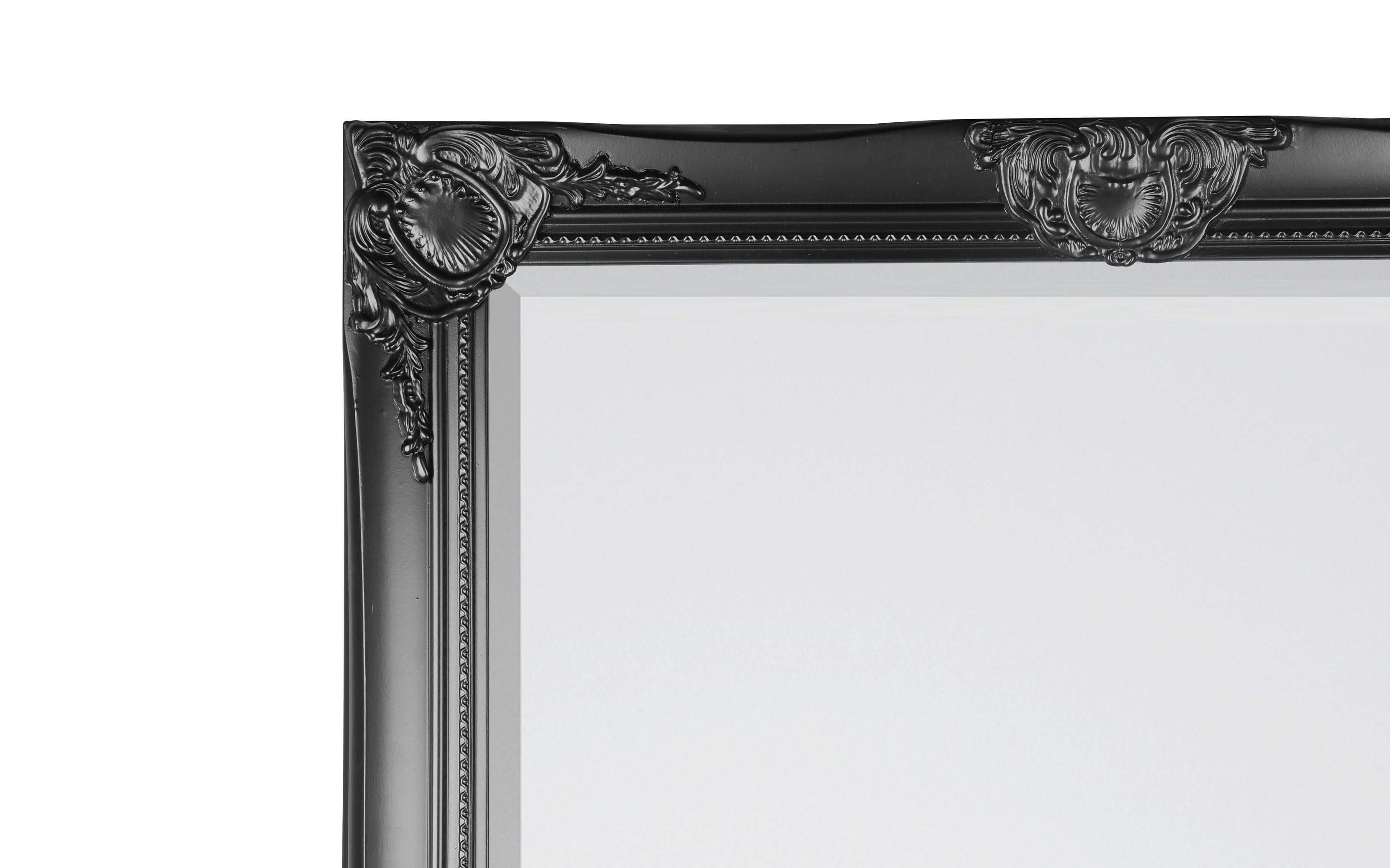 Rahmenspiegel Elsa, schwarz, 70 x 170 cm