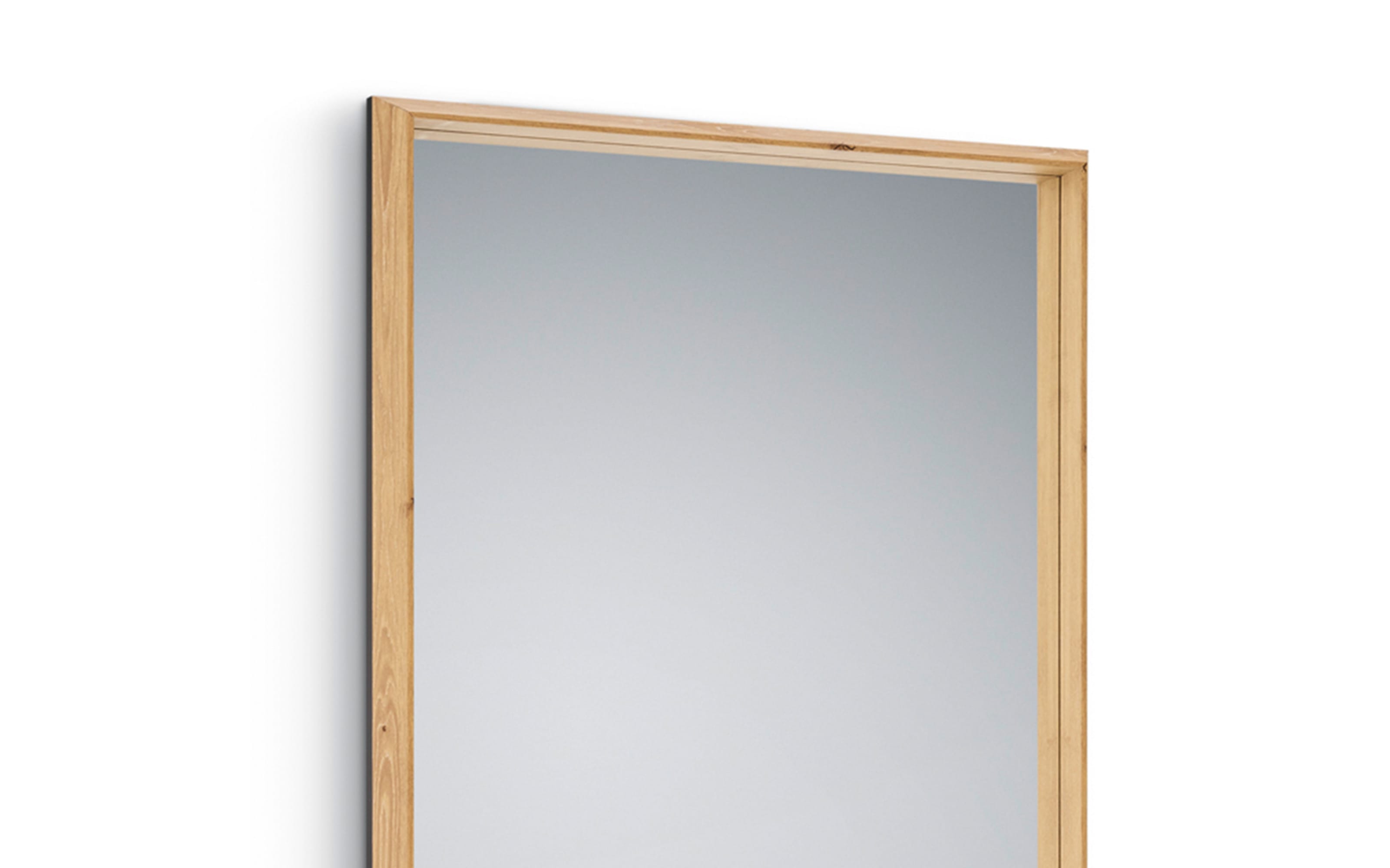 Rahmenspiegel Melli, Eiche Nachbildung/schwarz, 70 x 170 cm